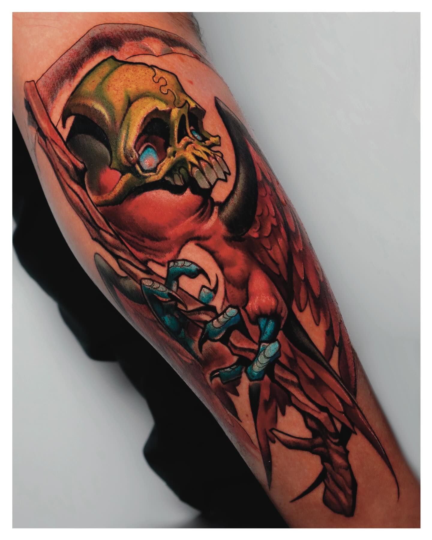 Tattoo by @levihiltontattoos — dark_realism