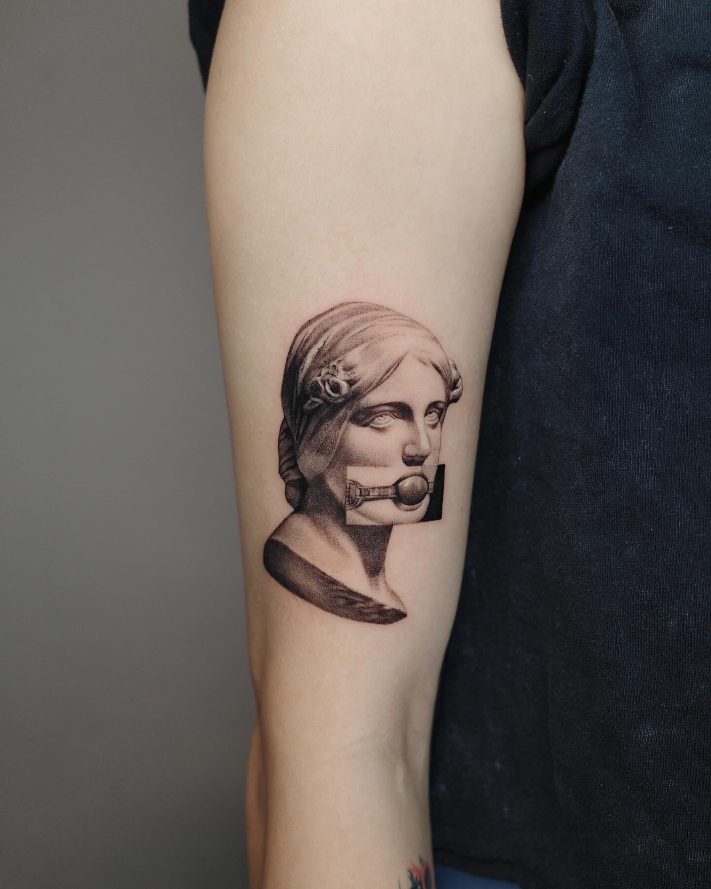 Tattoo by @chunntattoo — black_and_grey, realism