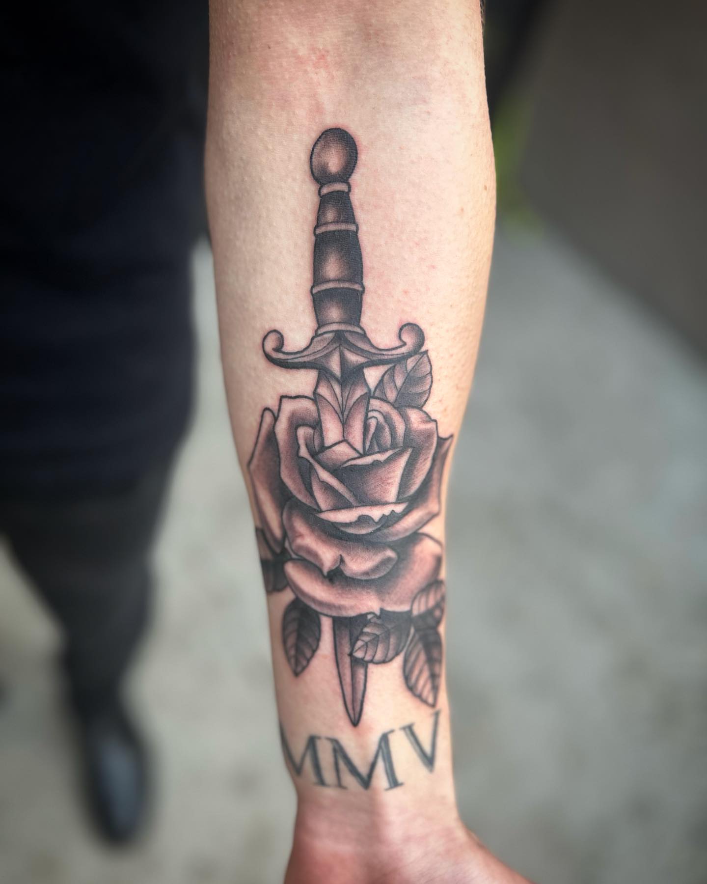 Tattoo by @seanc_tattoos — black_and_grey