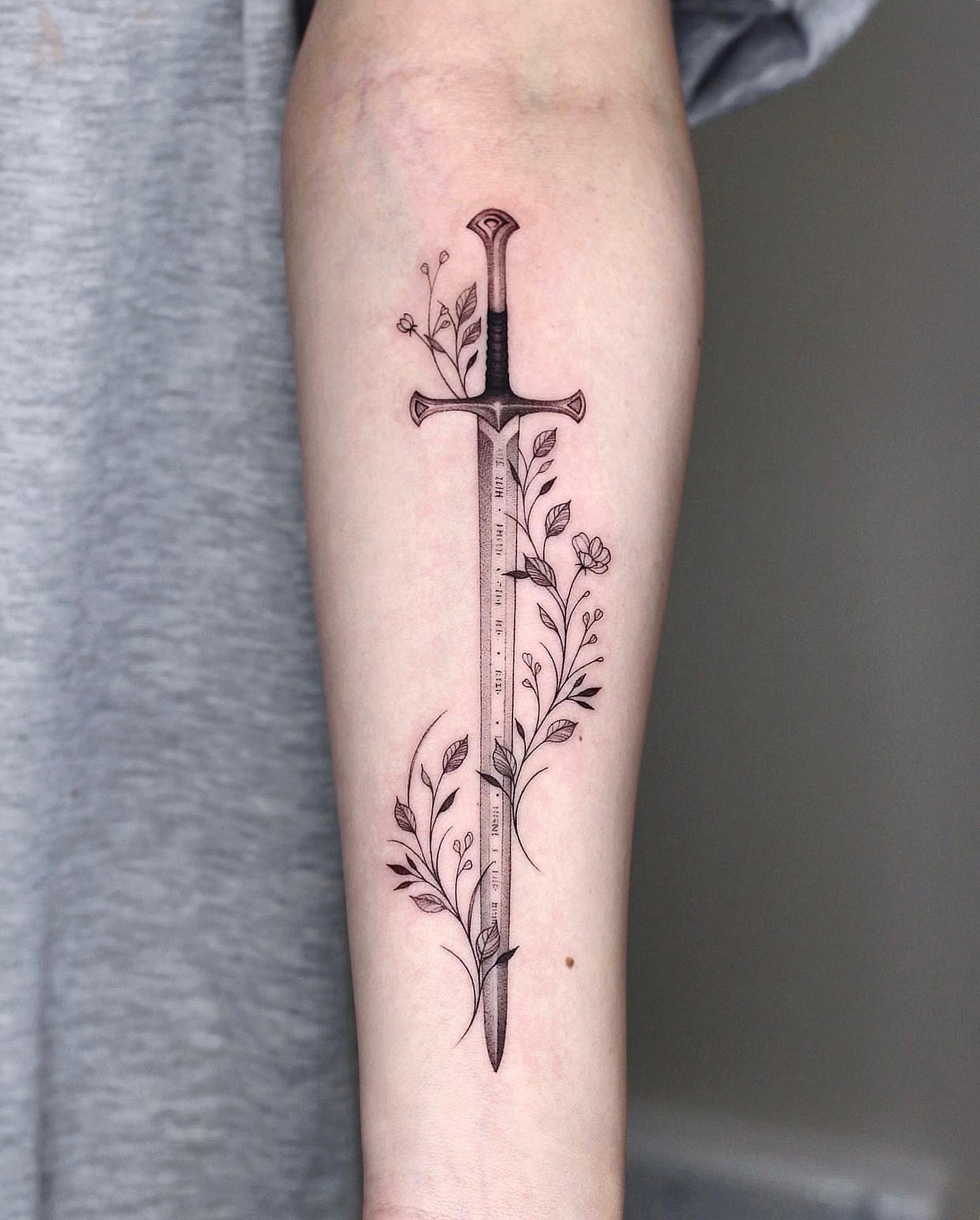 Tattoo by @linsey_tattooer — black_and_grey