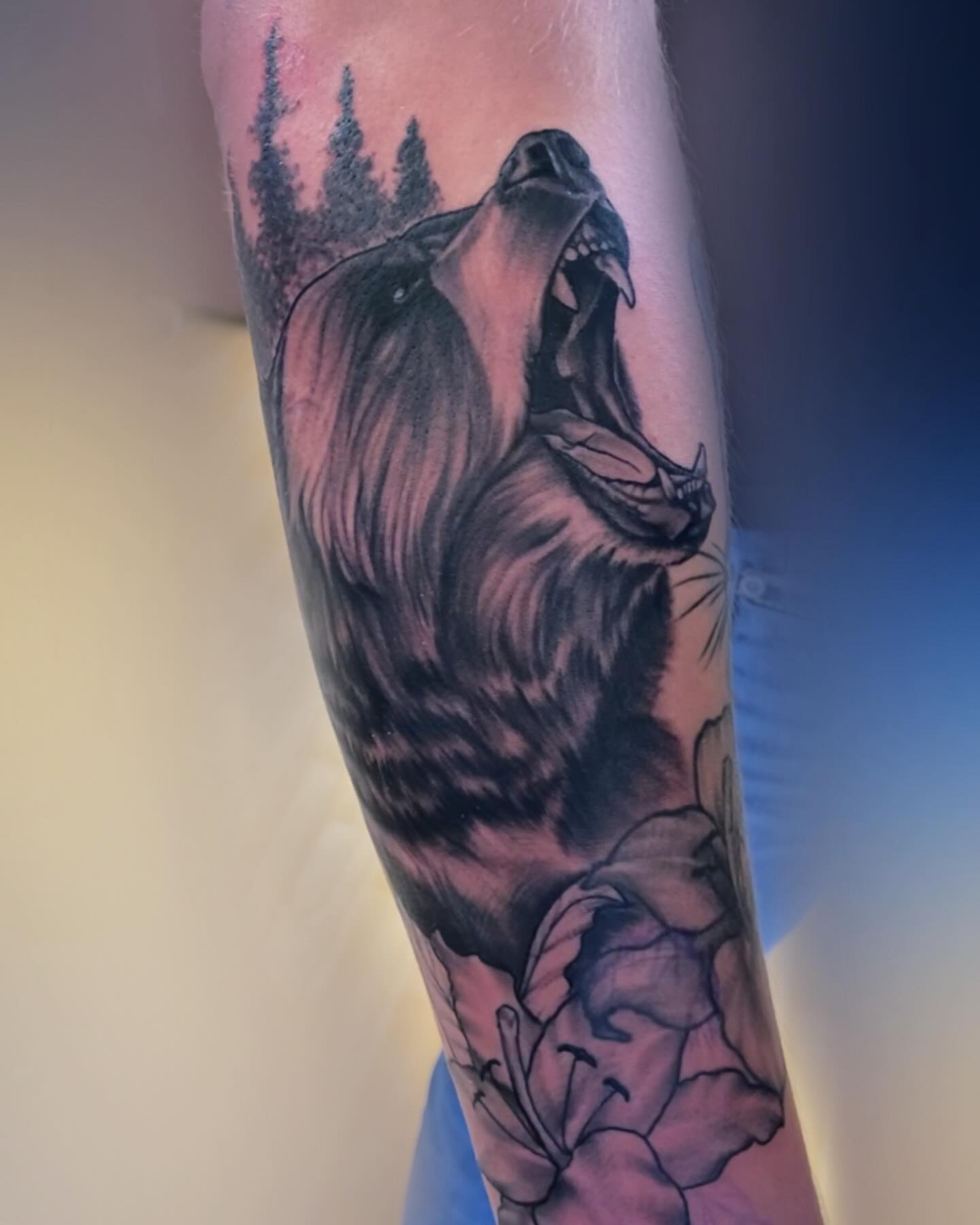 Tattoo by @josh_kirkpatrick_tattoo — realism, black_and_grey