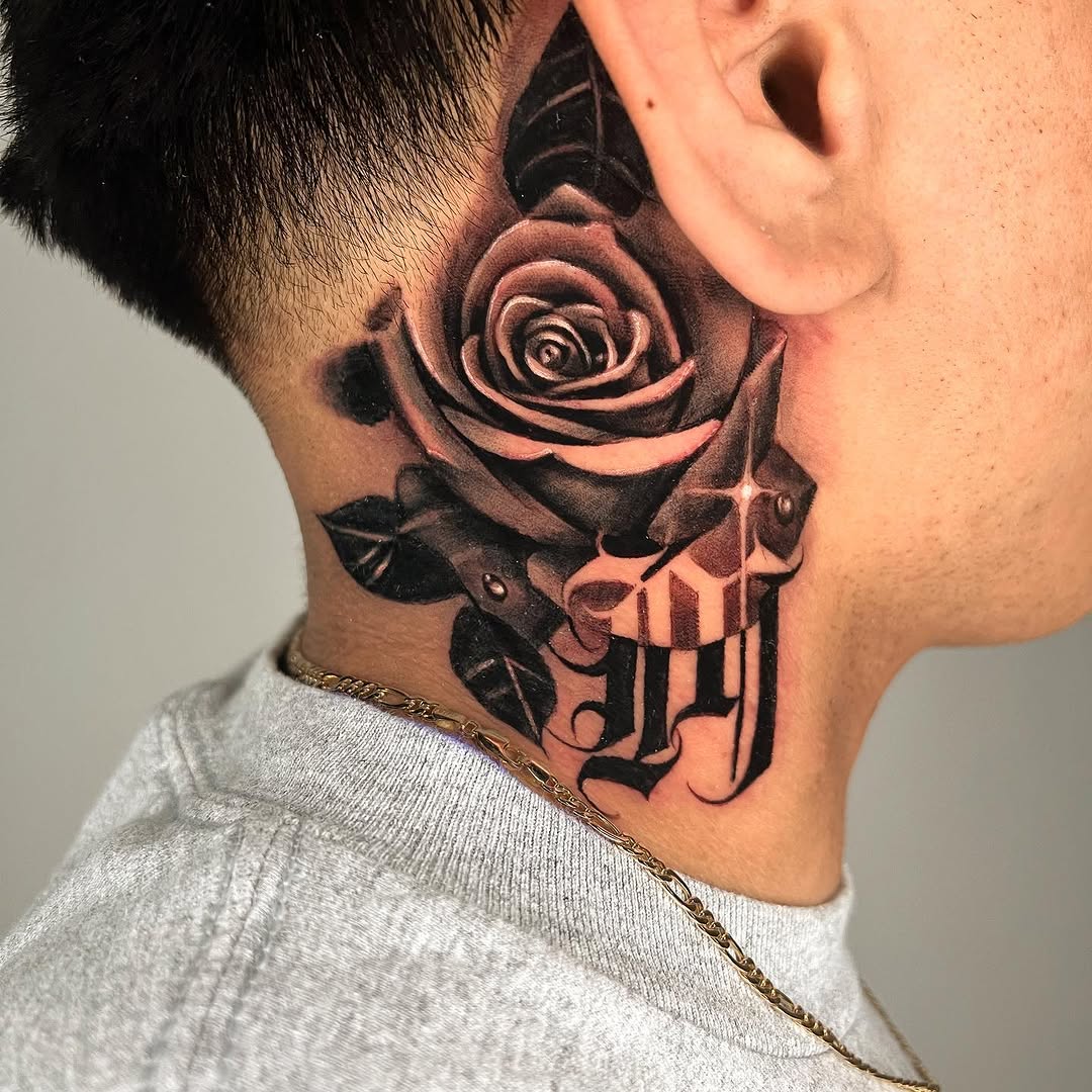 Tattoo by @stillballin6_ — realism, chicano