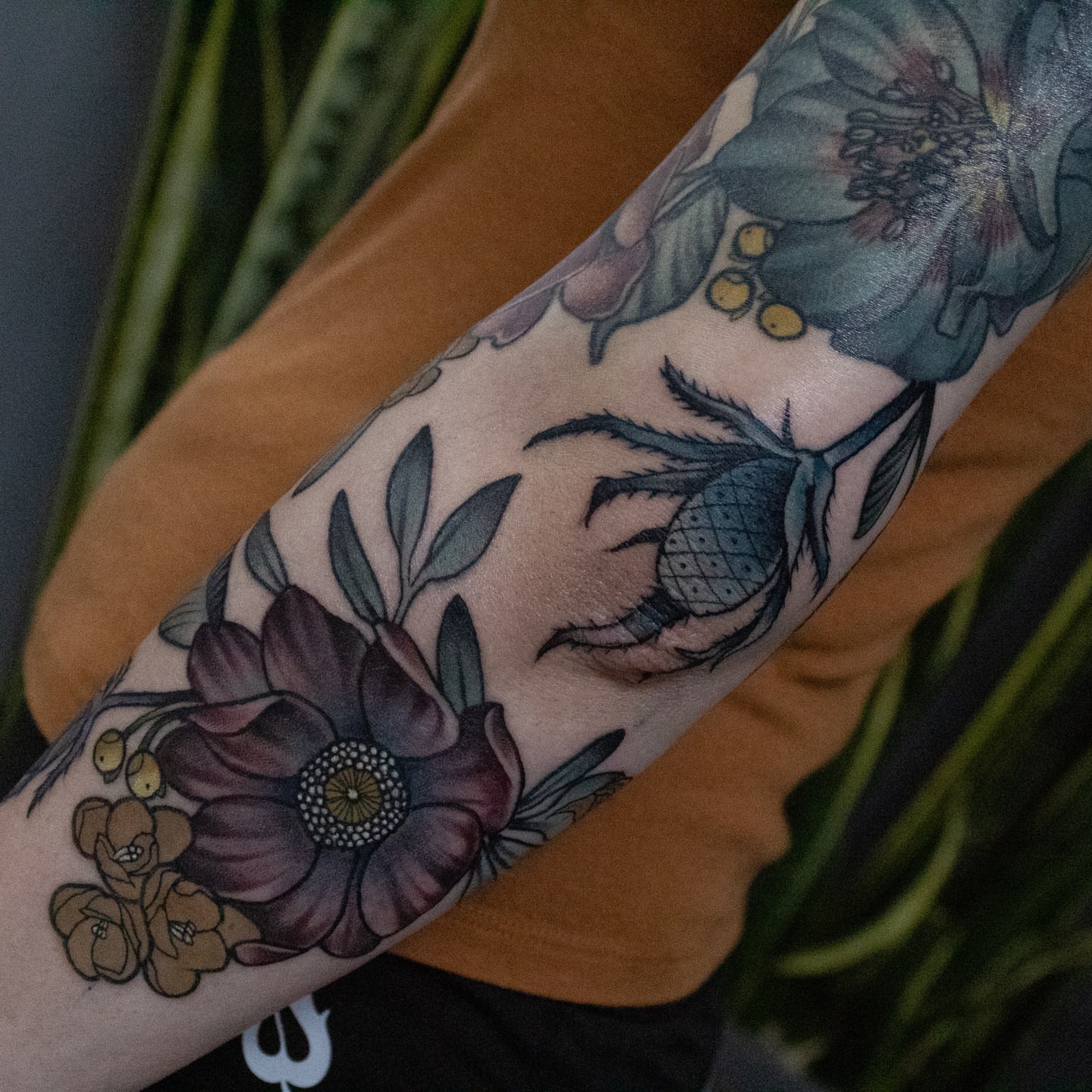 Tattoo by @andifitztattoo — realism, dotwork