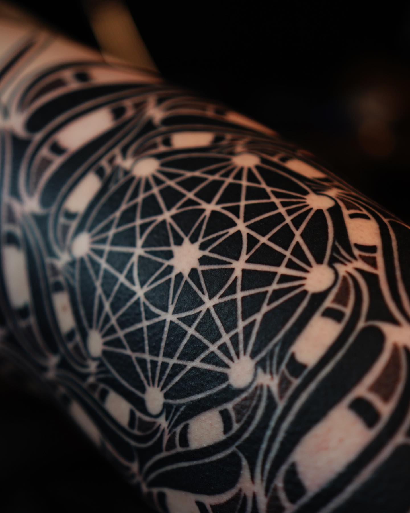 Tattoo by @justinryanxom — geometric