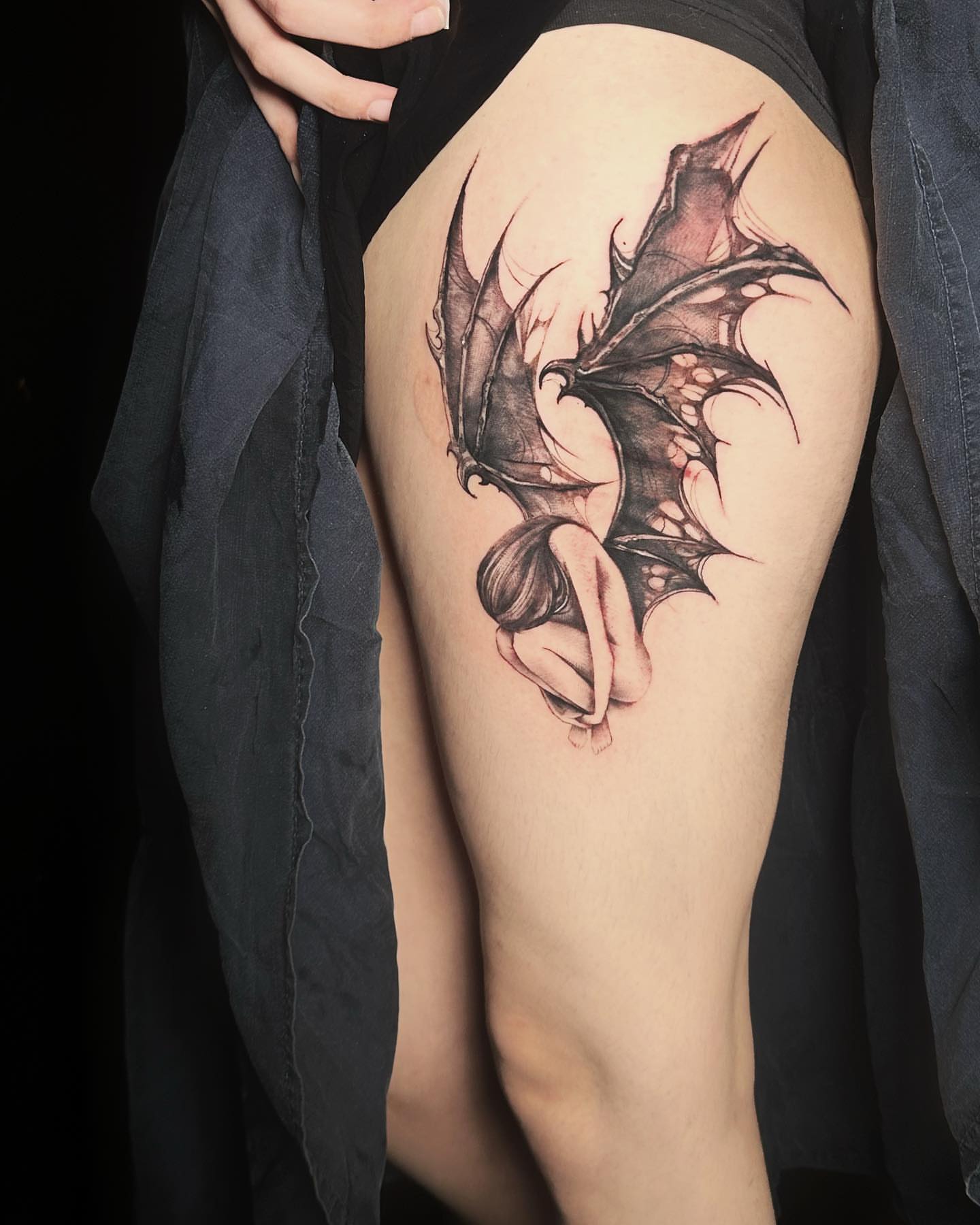 Tattoo by @assassintattooalice — dark_realism