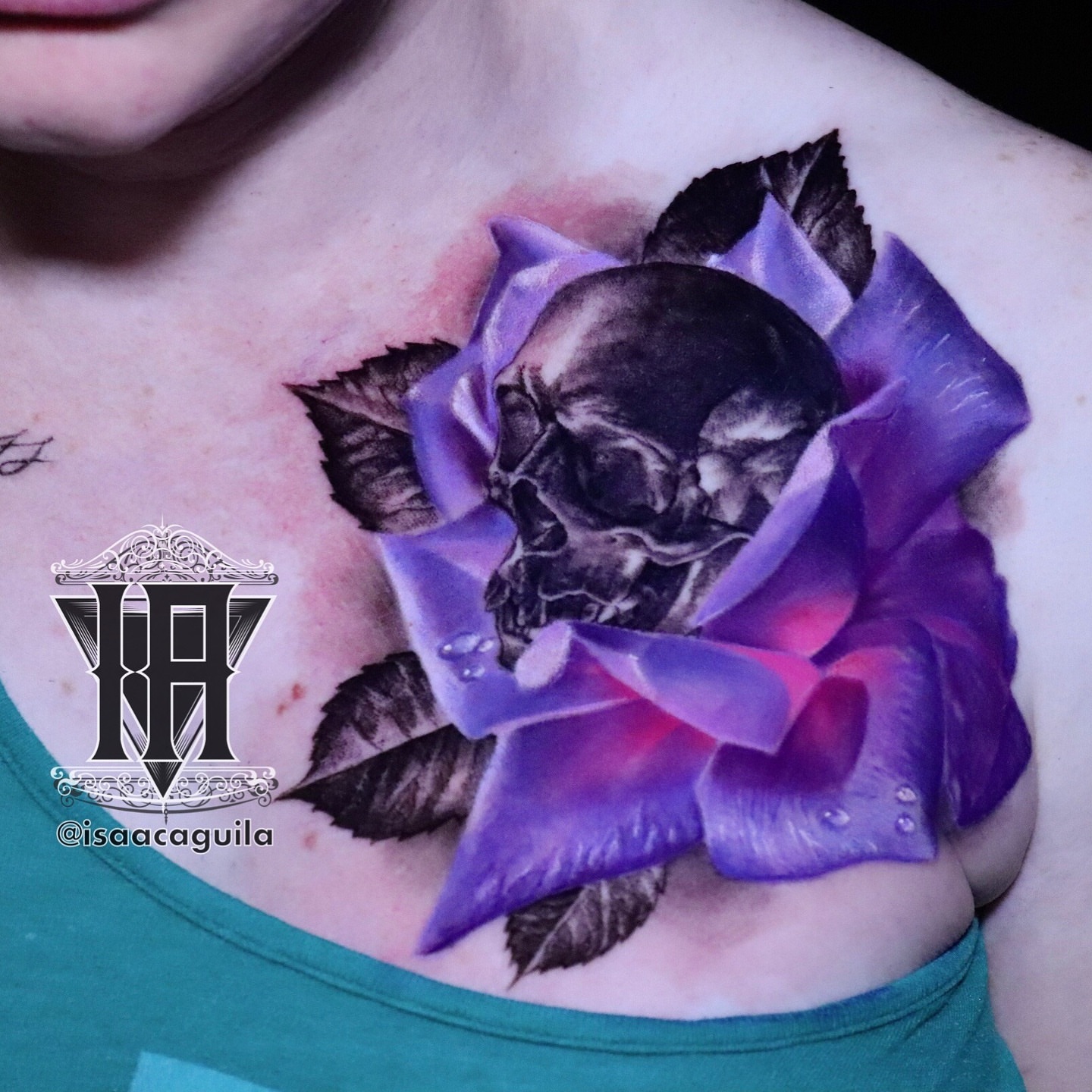 Tattoo by @isaacaguila โ realism, dark_realism