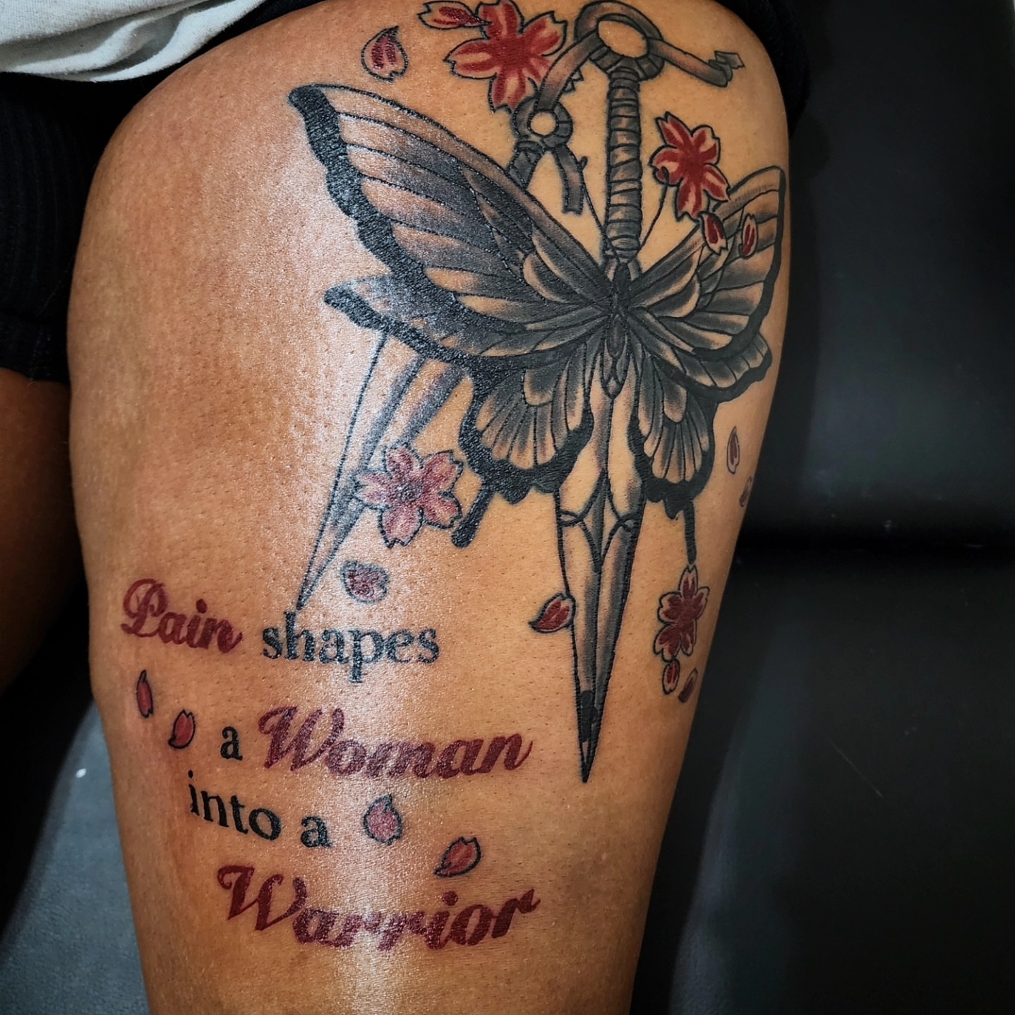 Tattoo by @rome_ink_tattoo — black_and_grey