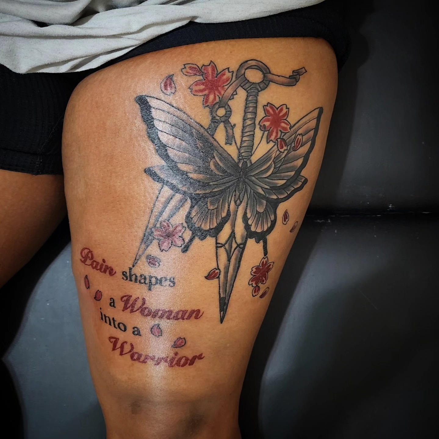 Tattoo by @rome_ink_tattoo — black_and_grey