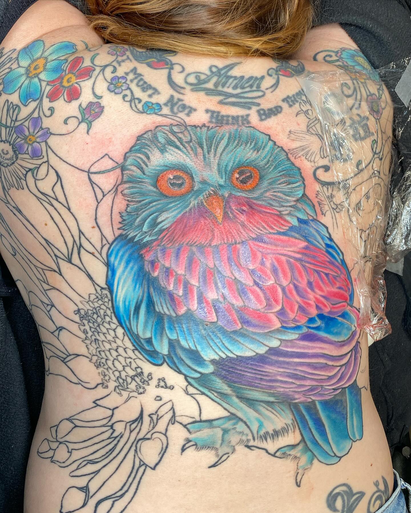 Tattoo by @omaredmisontattooer — dotwork, realism