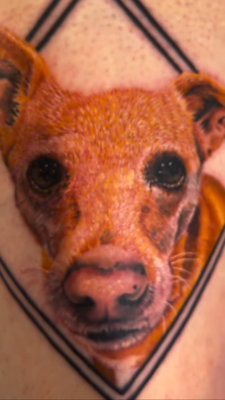 Tattoo by @justintattooart — realism, fine_line