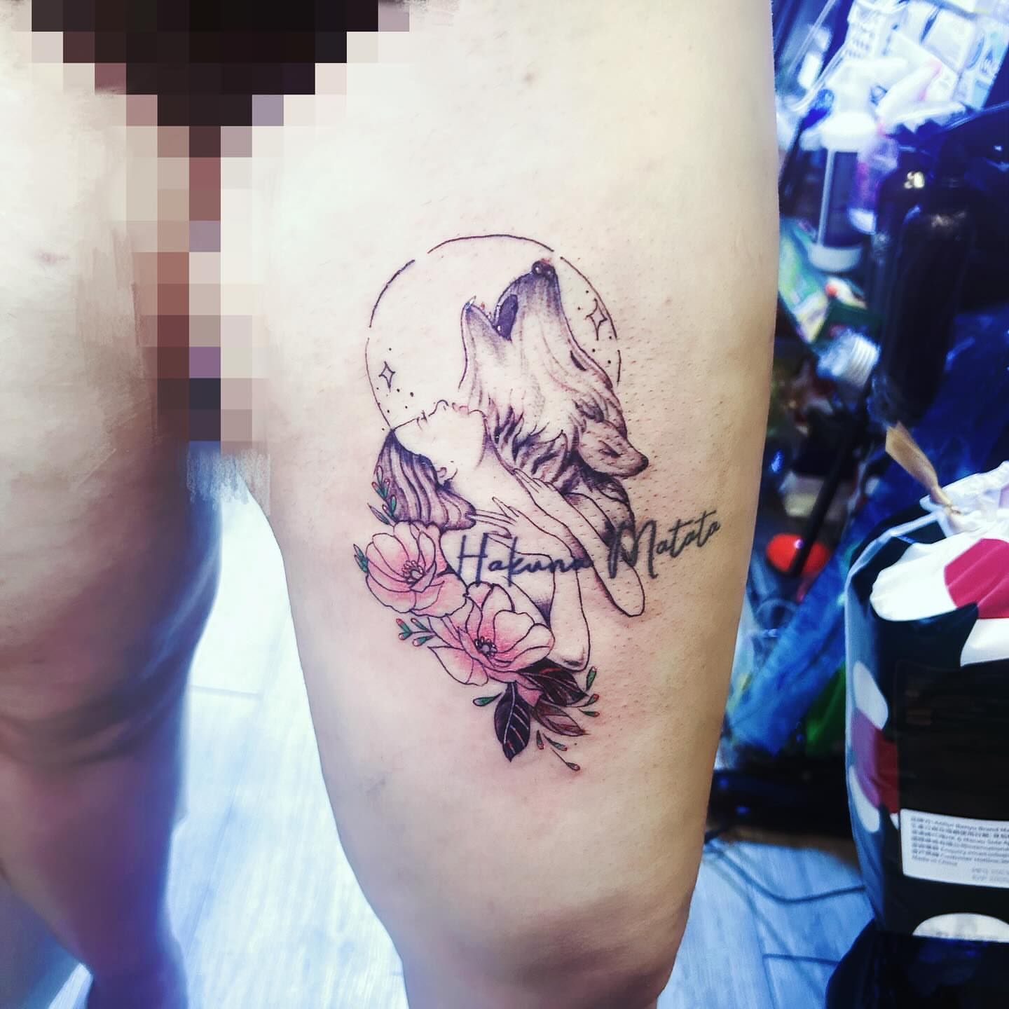 Tattoo by @sagittarius_tattoohk β dotwork, realism
