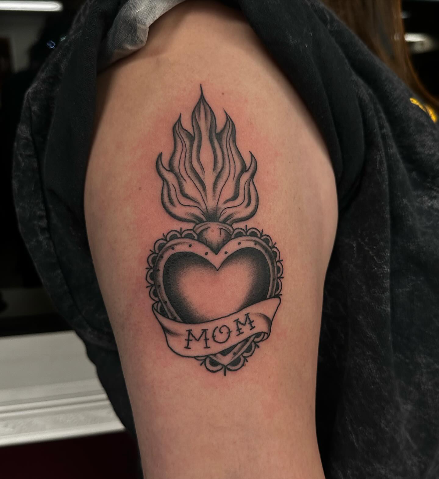 Tattoo by @black.swan.tattoos — american_traditional
