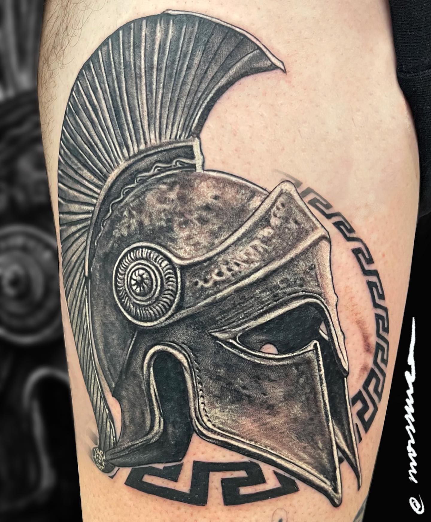 Tattoo by @morssuza — black_and_grey, realism