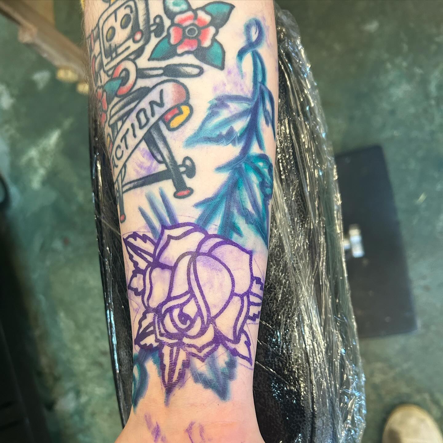 Tattoo by @samperrytattoos โ american_traditional, neo_traditional