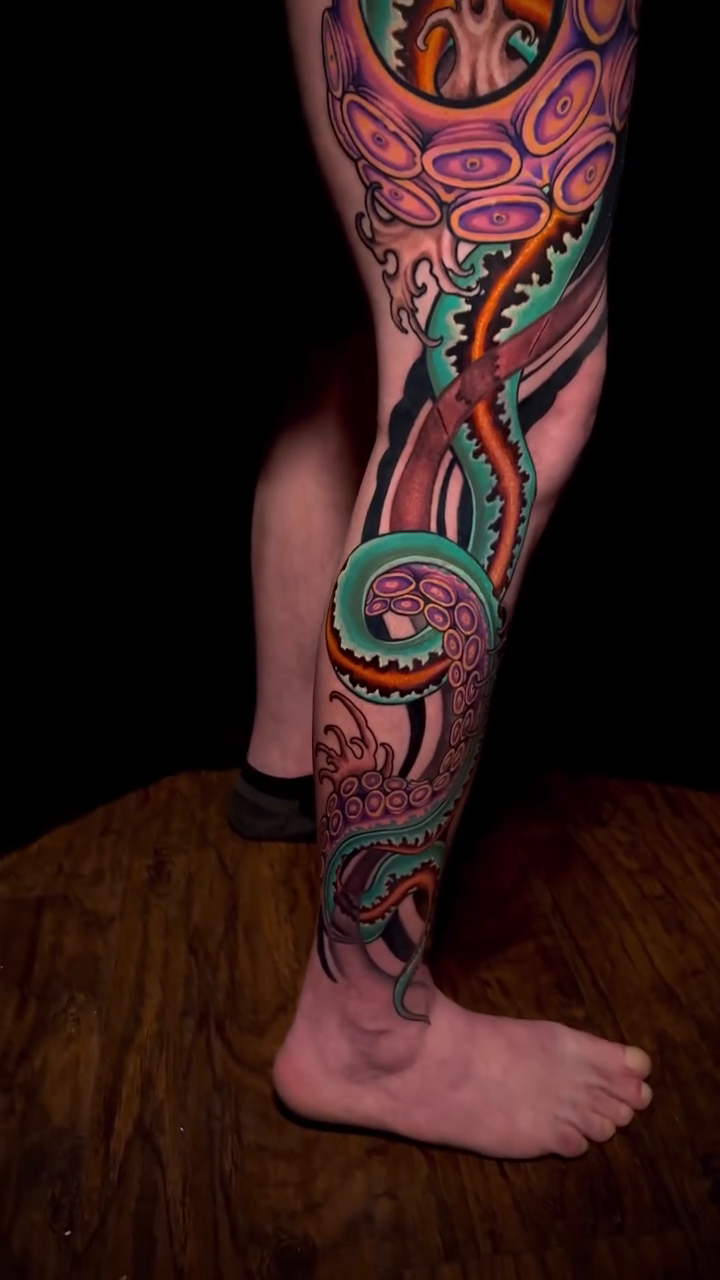 Tattoo by @justintattooart — japanese_irezumi, neo_traditional