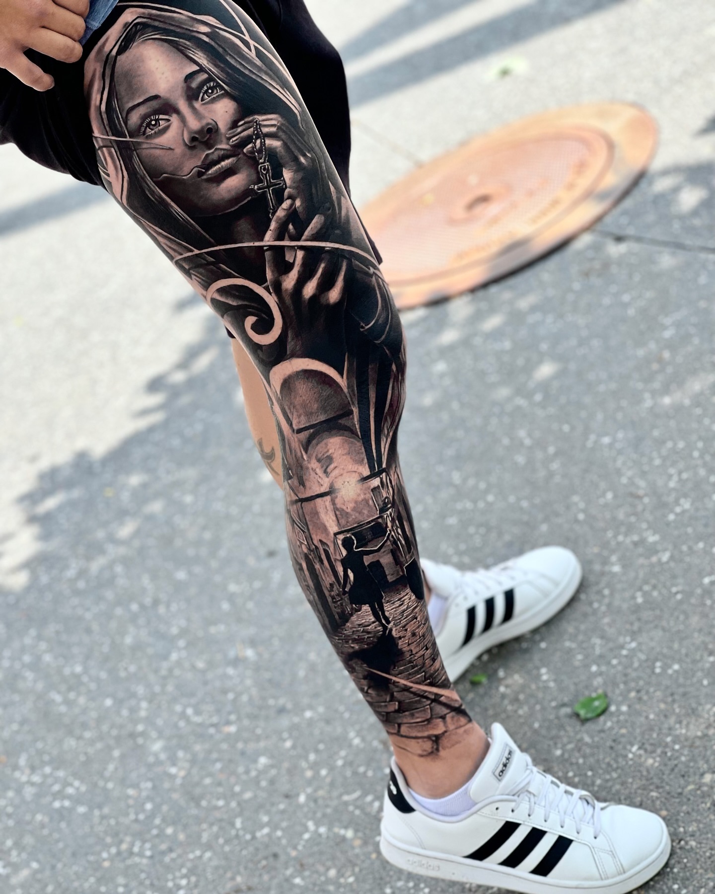 Tattoo by @samuellimbertitattoos — realism, black_and_grey