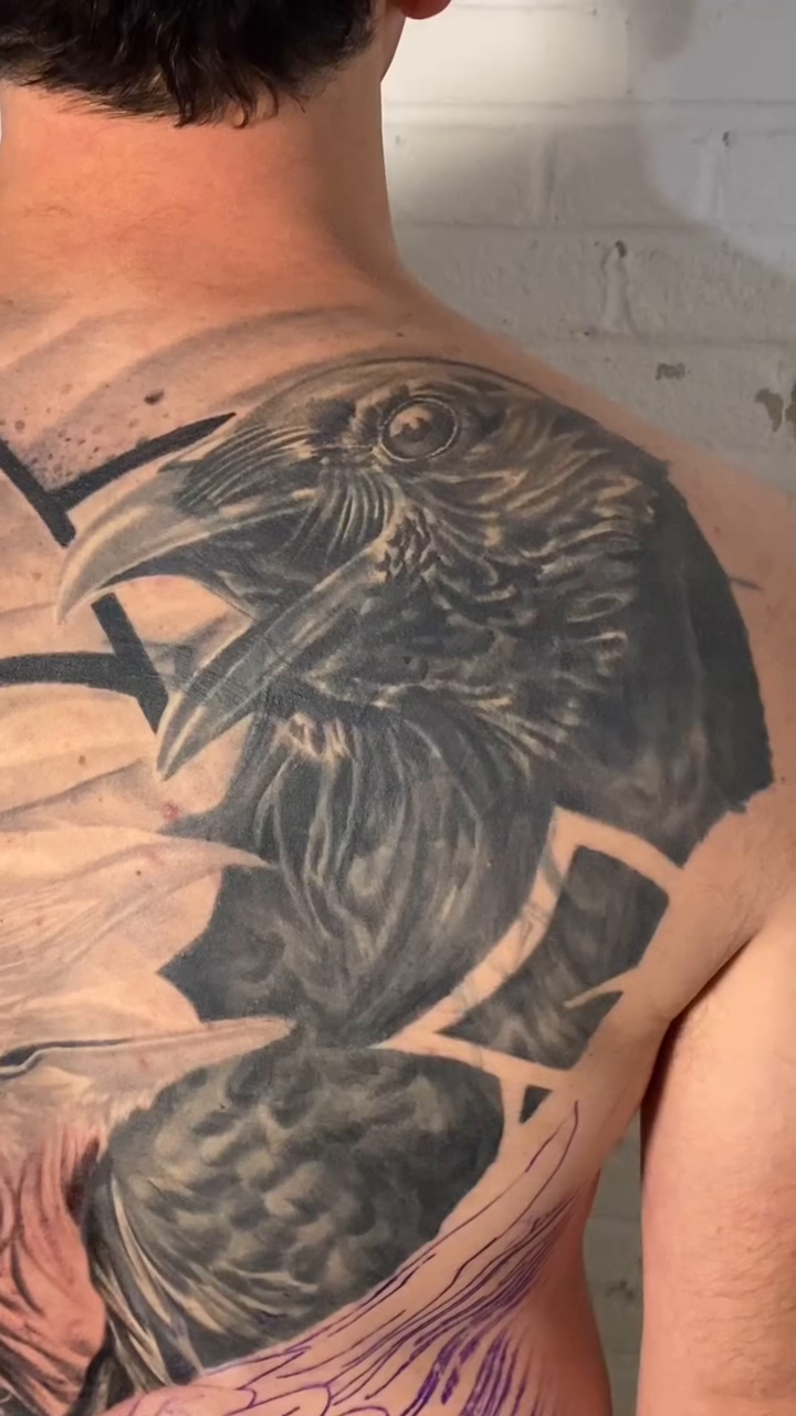 Tattoo by @mrsassy_tattoos — black_and_grey, realism