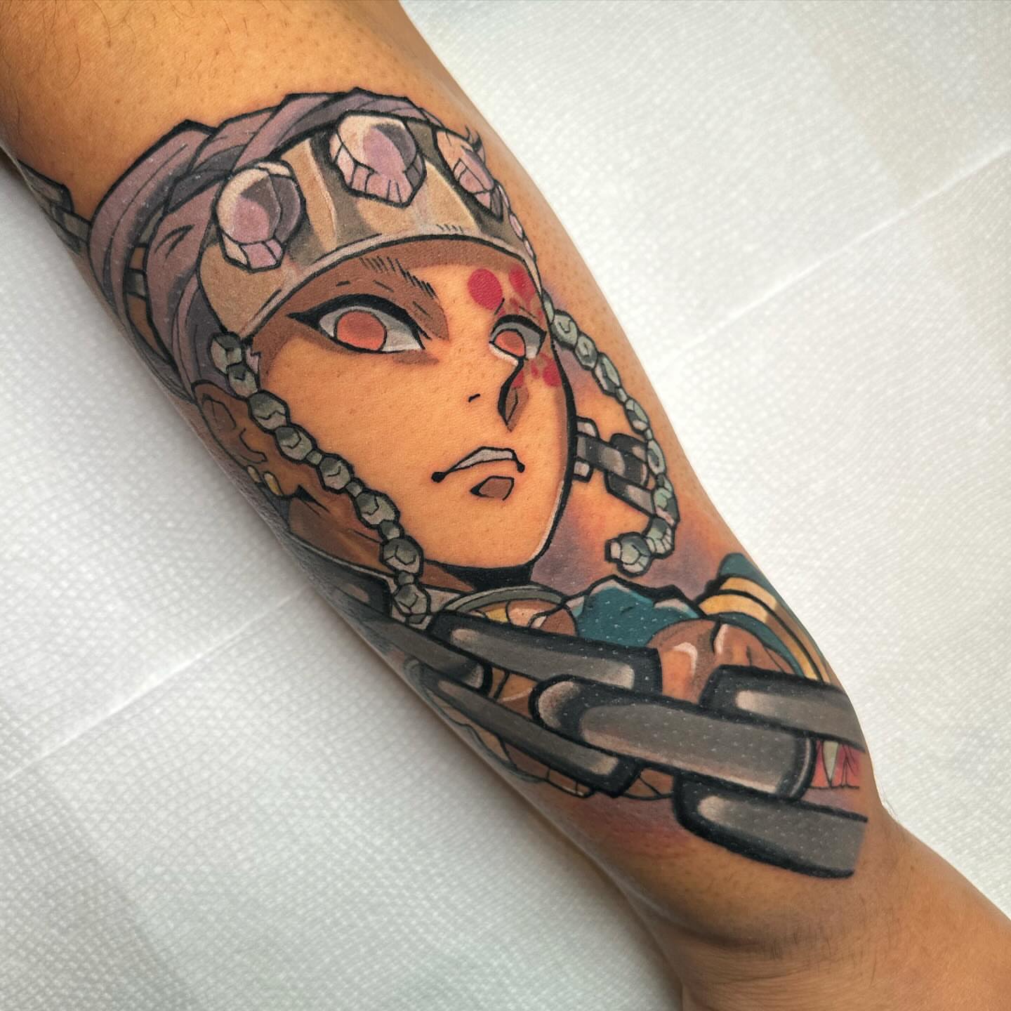 Tattoo by @zack.simpson__ — anime