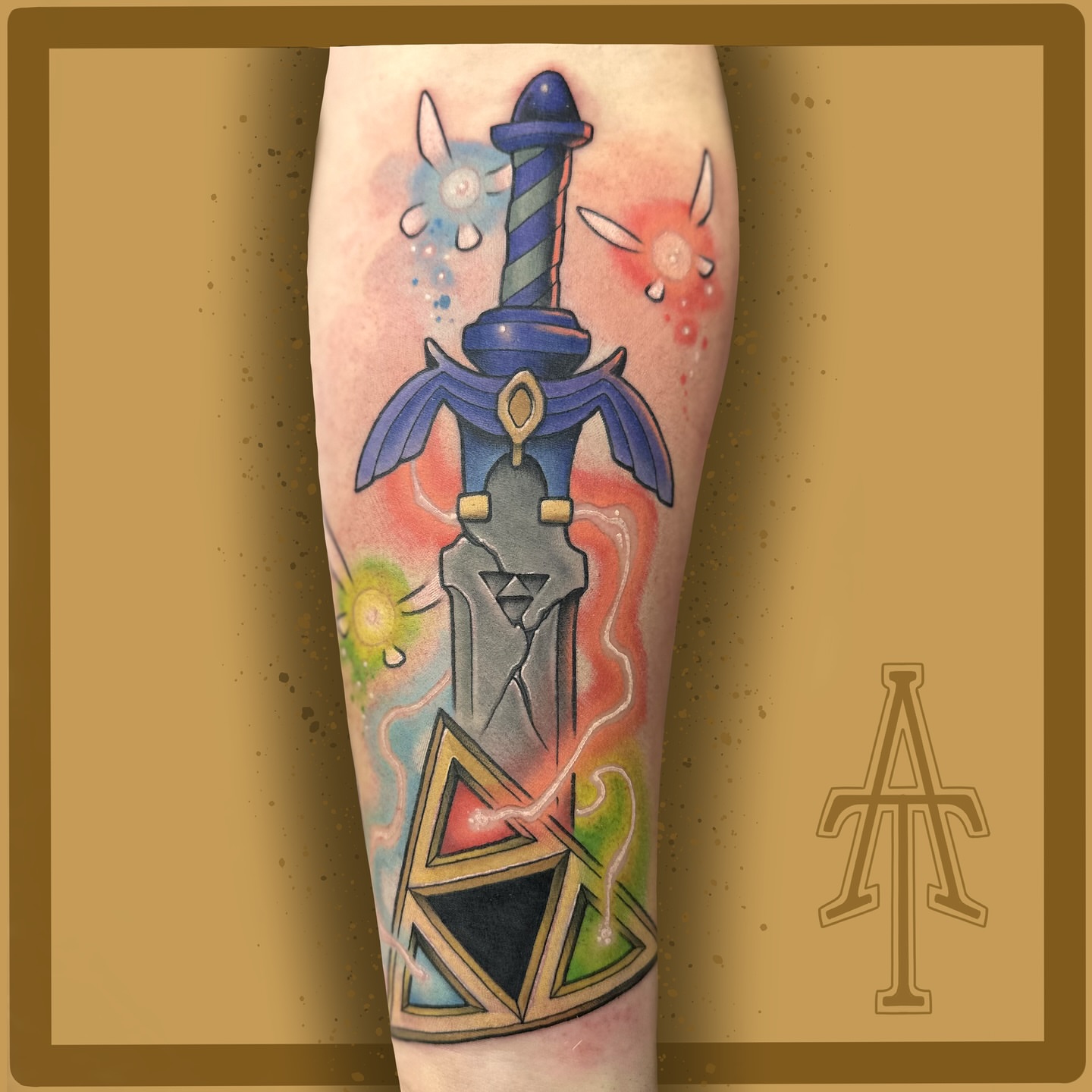 Tattoo by @chrisdobransky — geometric