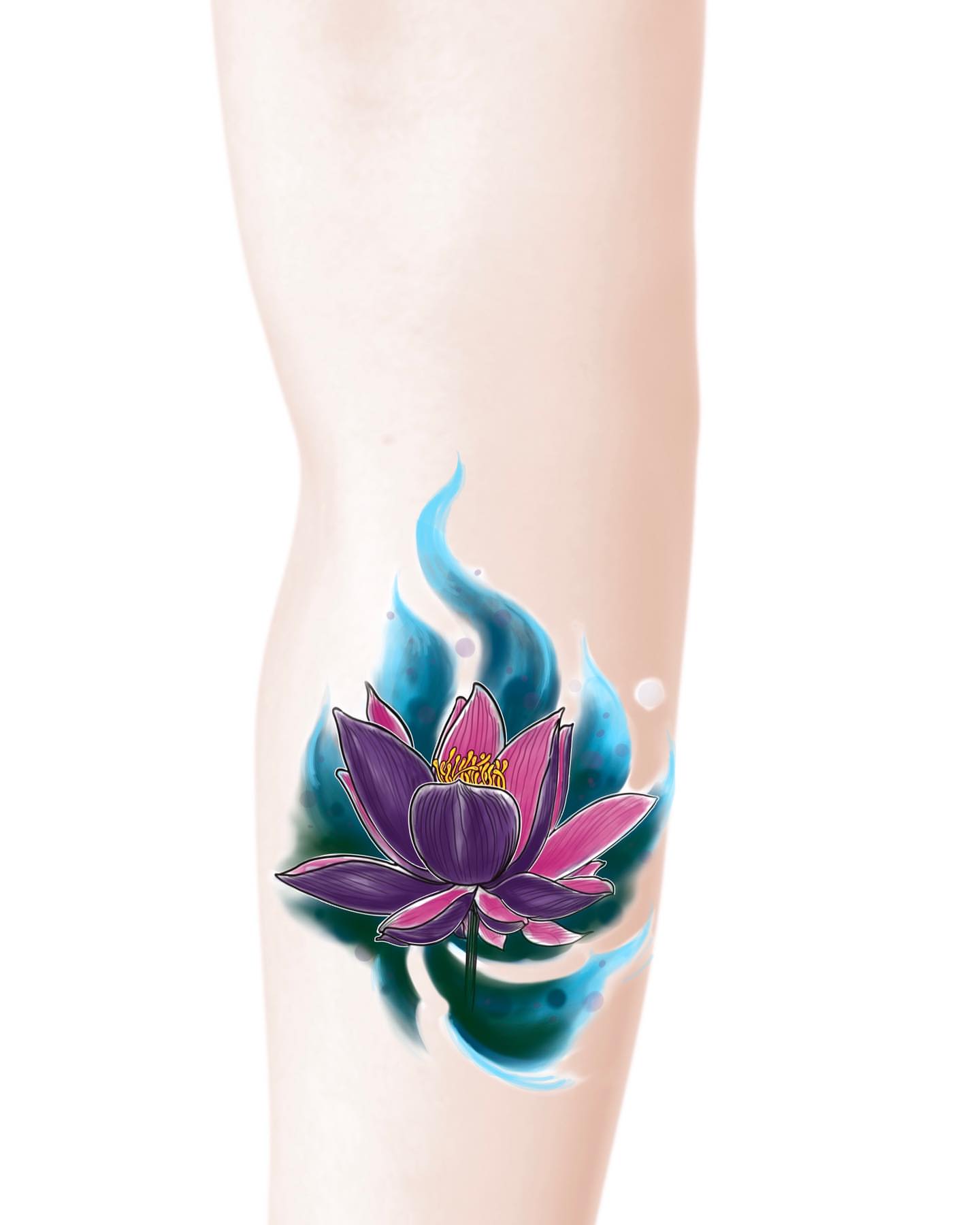 Tattoo by @artedlio — new_school, watercolor