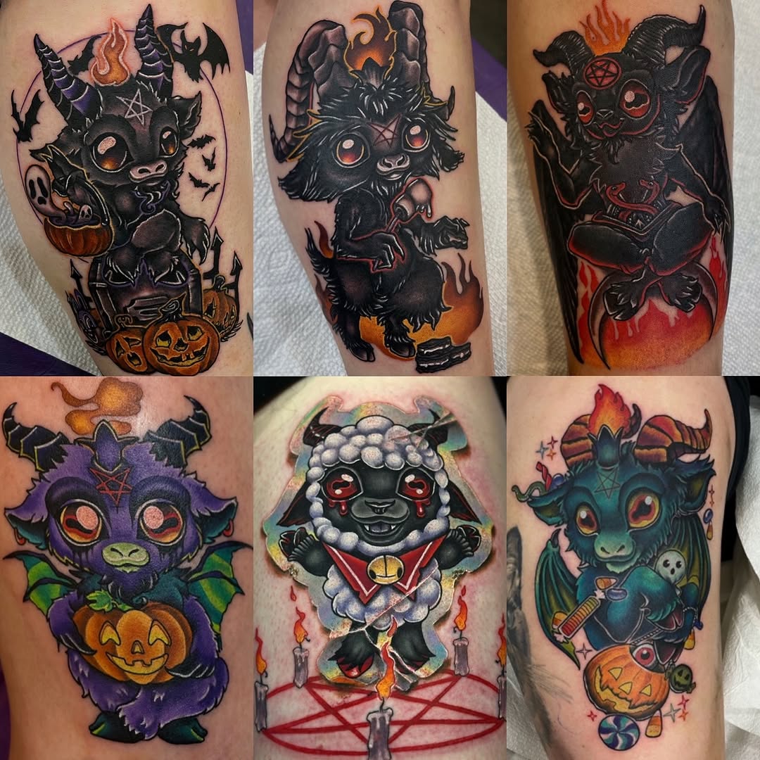 Tattoo by @alexandrafische — new_school, anime