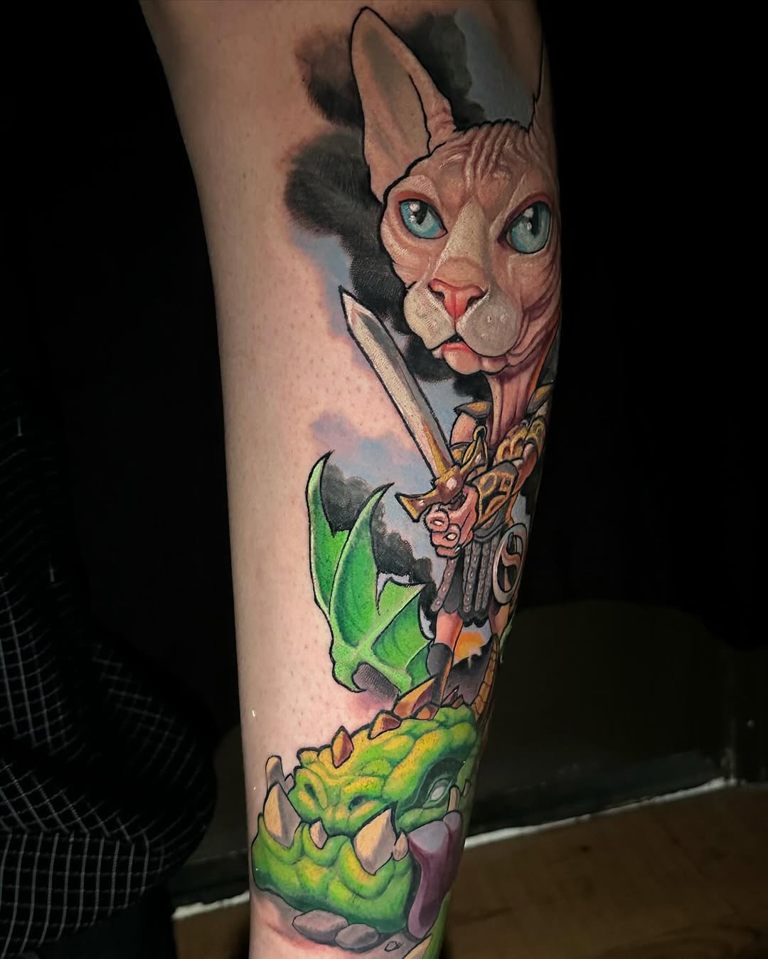 Tattoo by @shanebakertattoo — new_school, realism