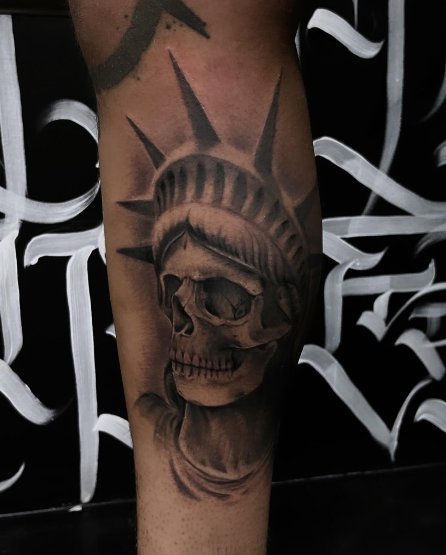 Tattoo by @_keags_the_meags_tattoos_ — black_and_grey, realism