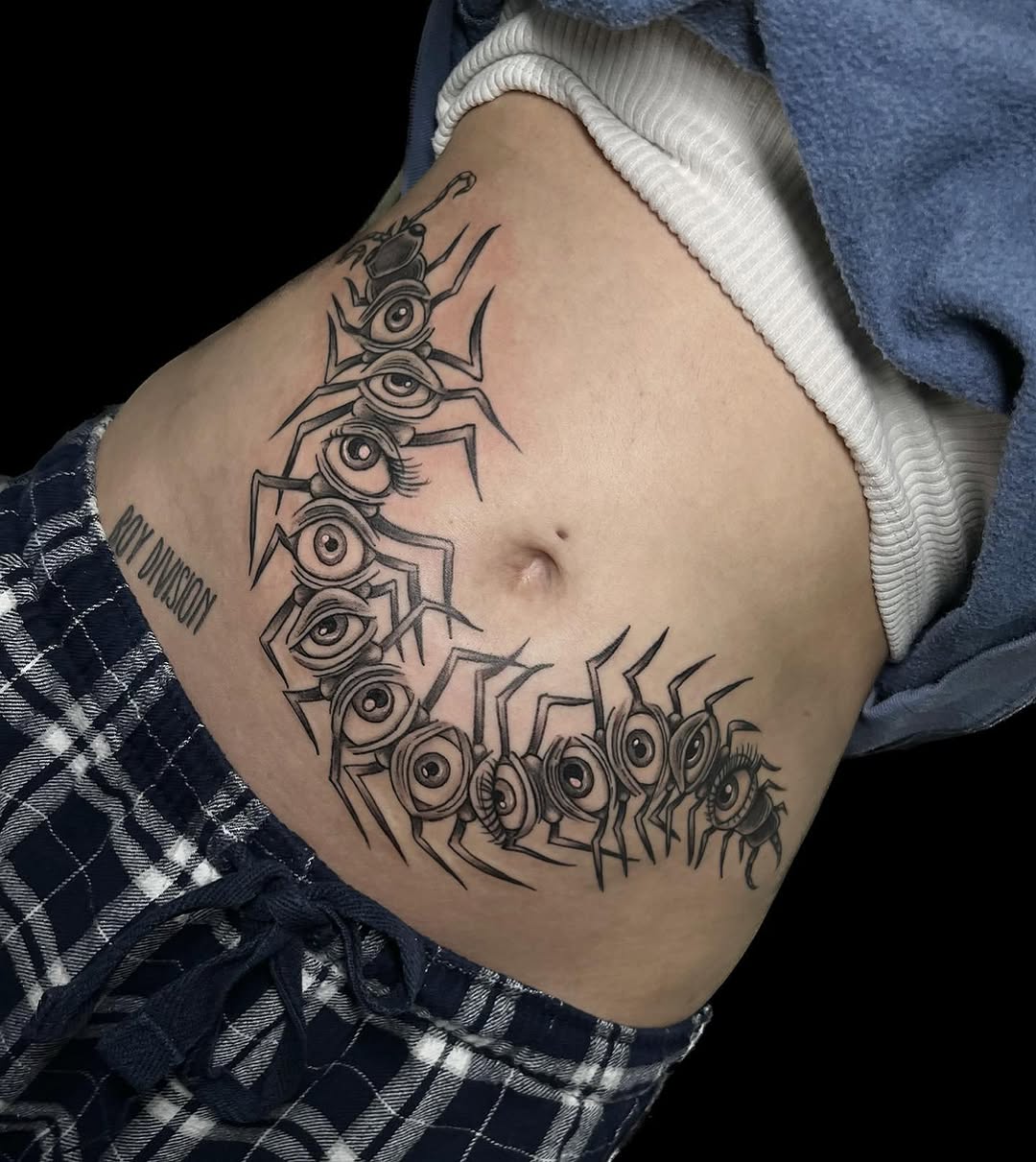Tattoo by @sabbytattz — blackwork, illustrative