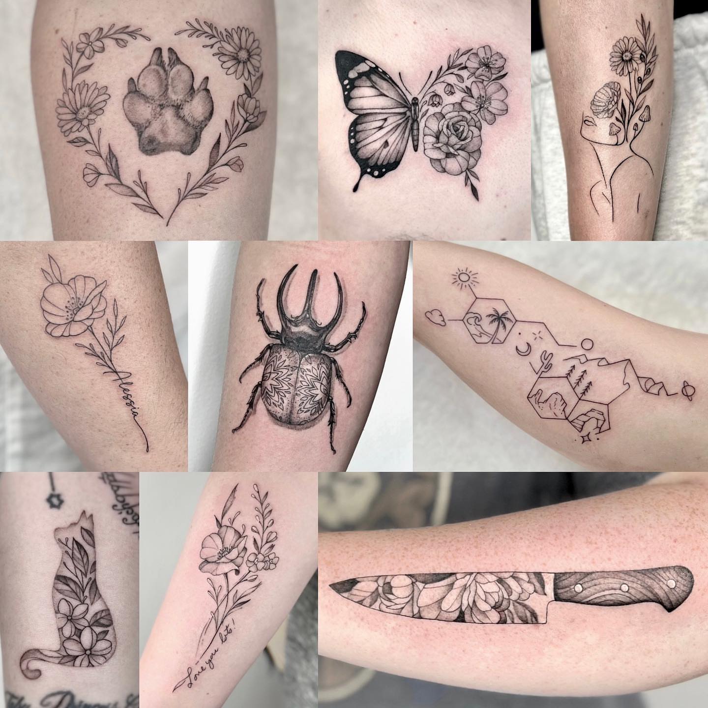 Tattoo by @jaxntheboxtattoos — black_and_grey