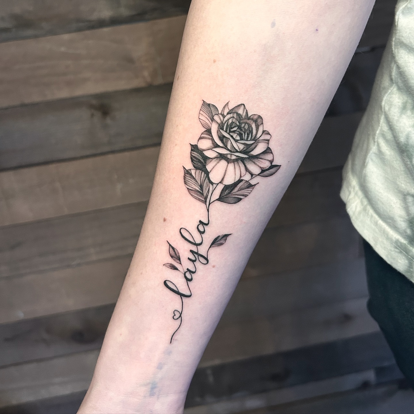 Tattoo by @jxrtattoos — black_and_grey