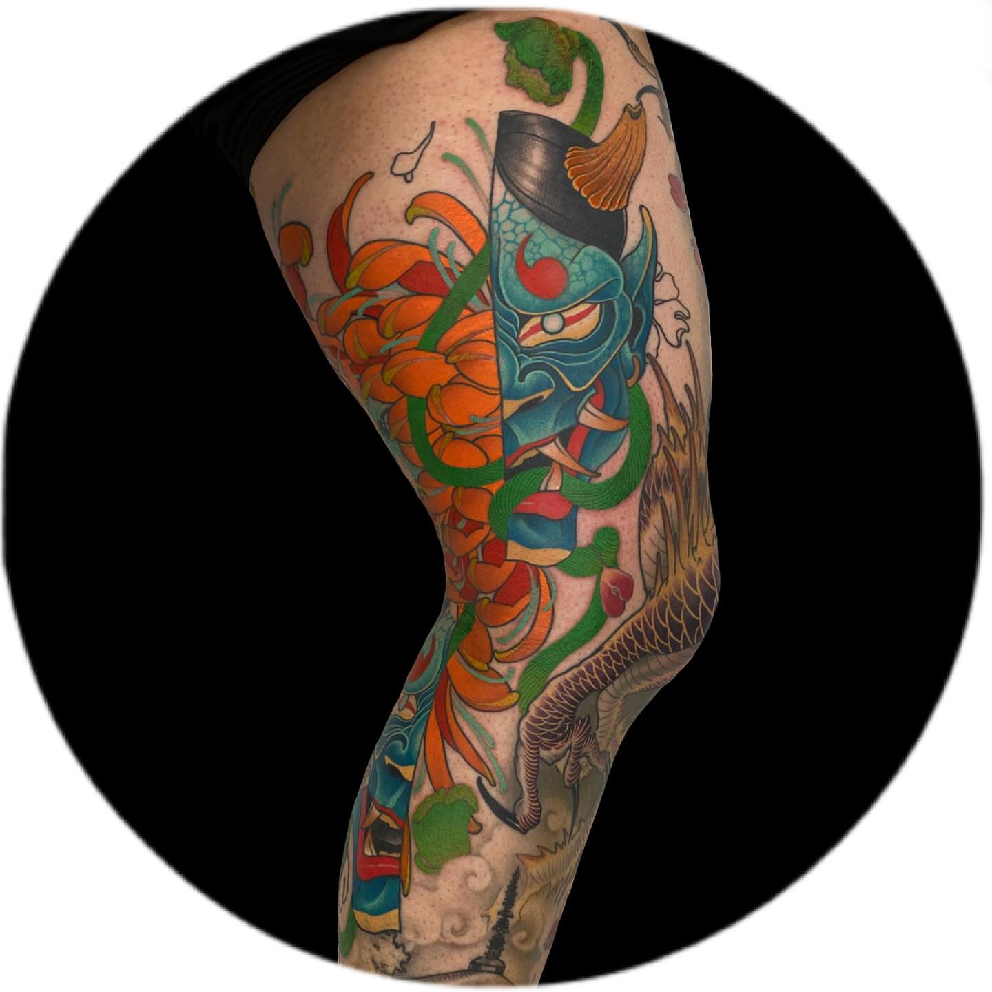 Tattoo by @ethereal.lady.hawk — japanese_irezumi
