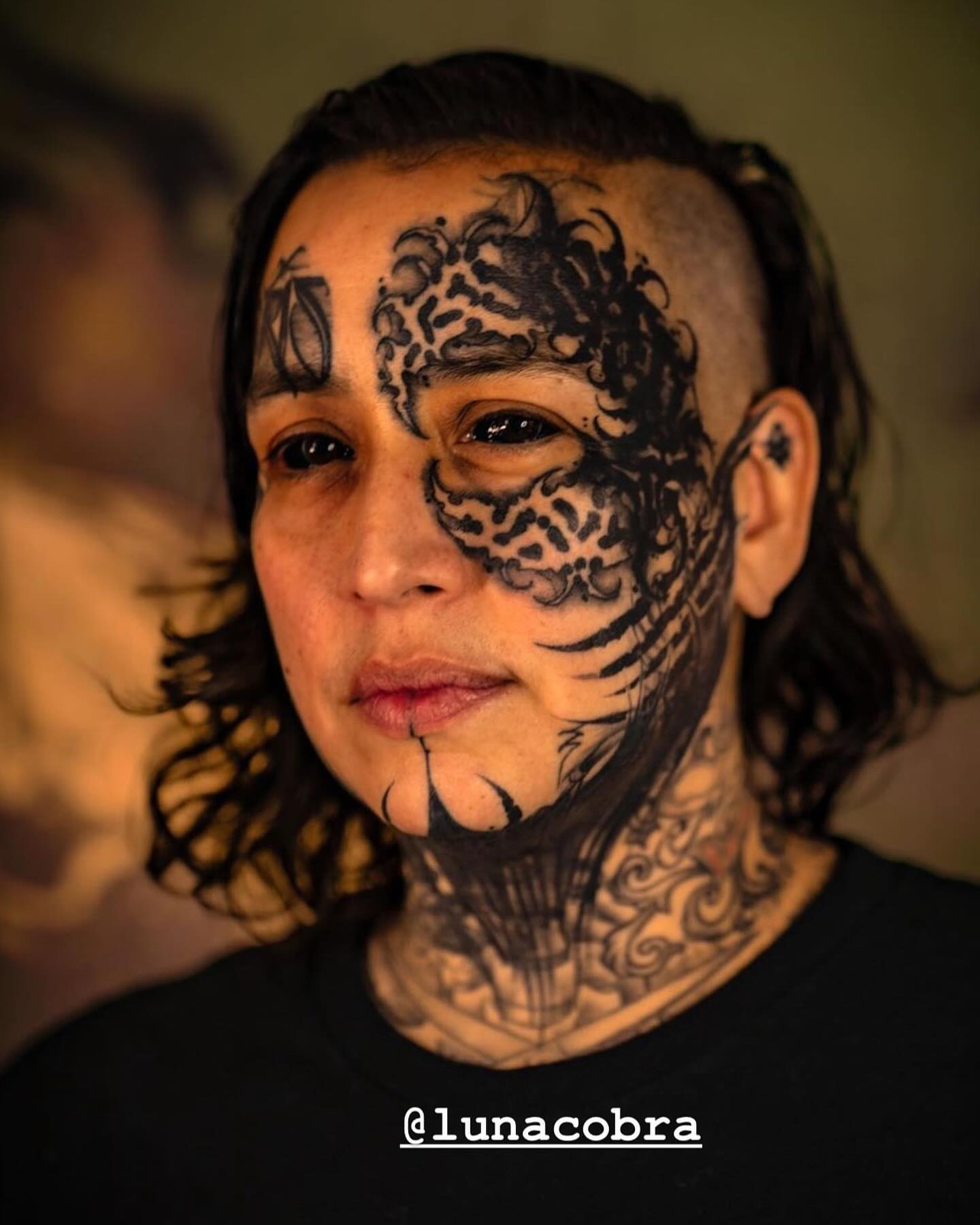 Abstract pattern black and grey tattoo by lunacobra