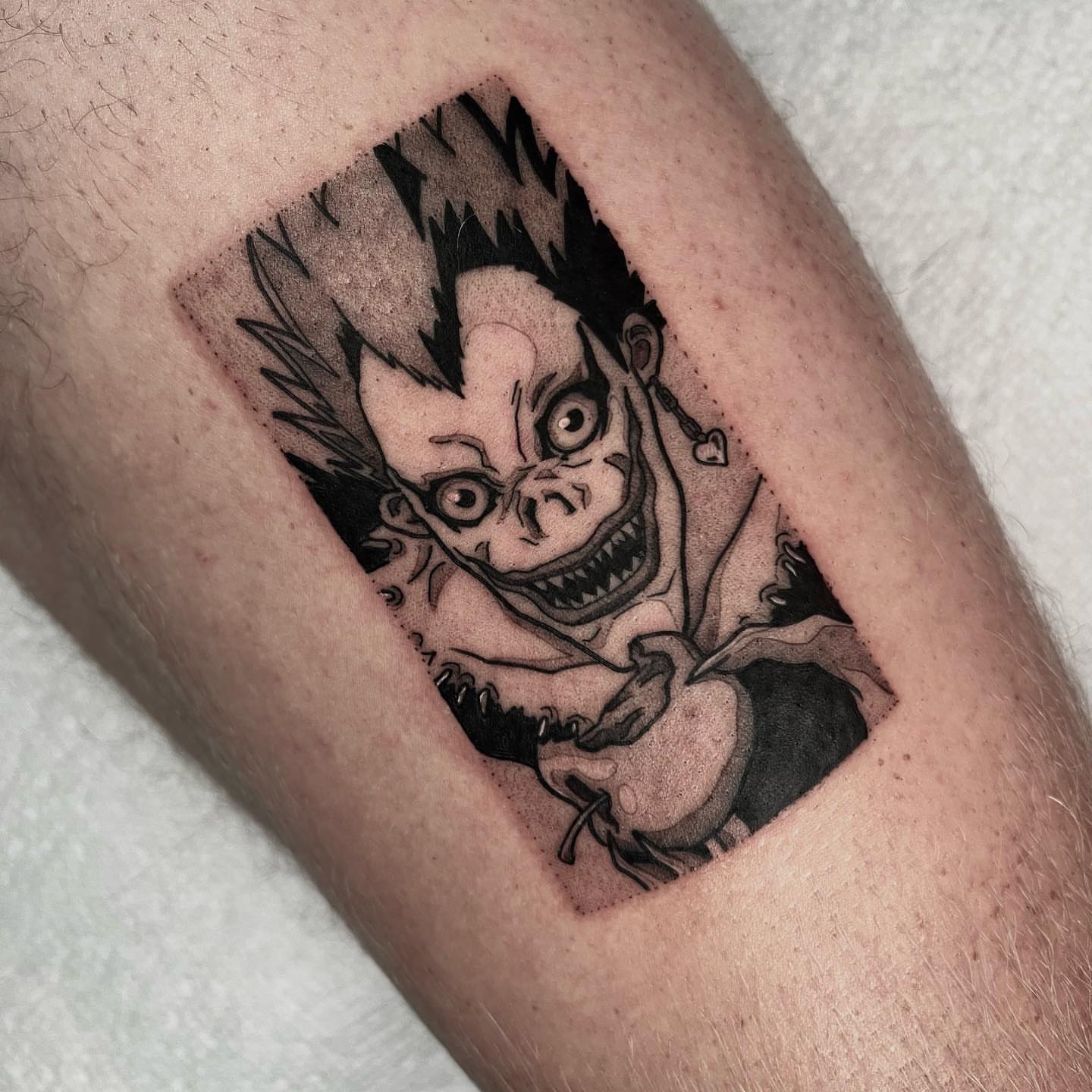 Tattoo by @bingtattoos — anime