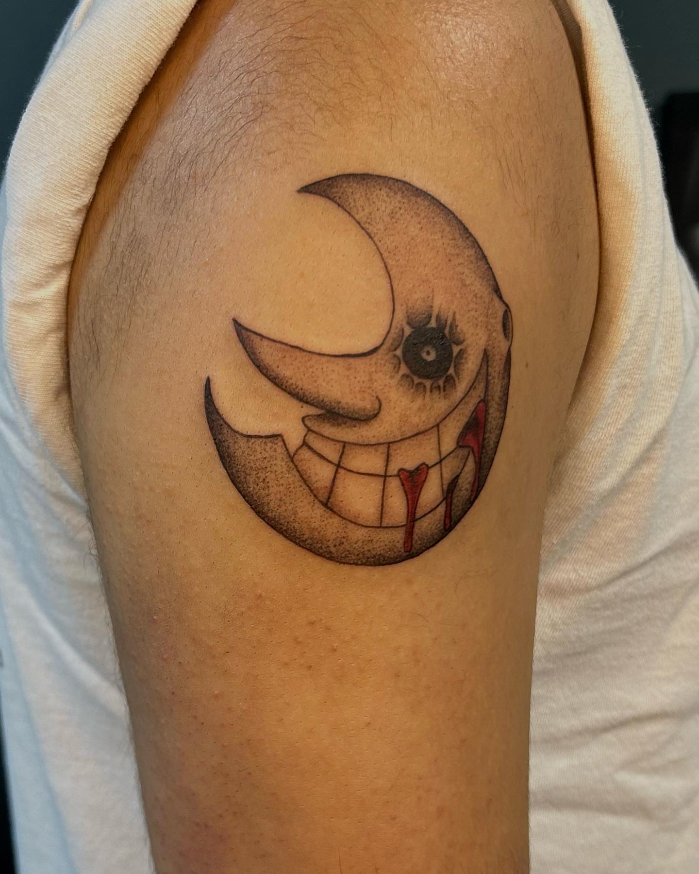 Tattoo by @lildebbie214 — dotwork