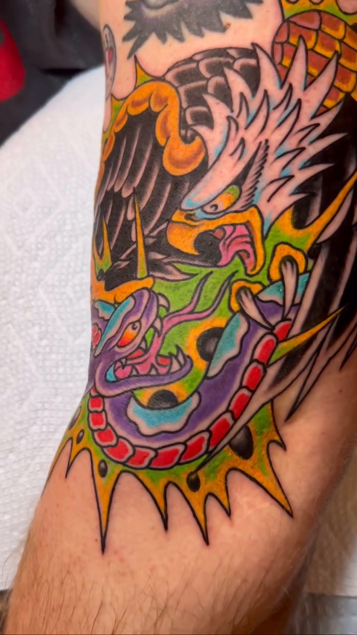 Tattoo by @tattoosbybarron — japanese_irezumi, neo_traditional
