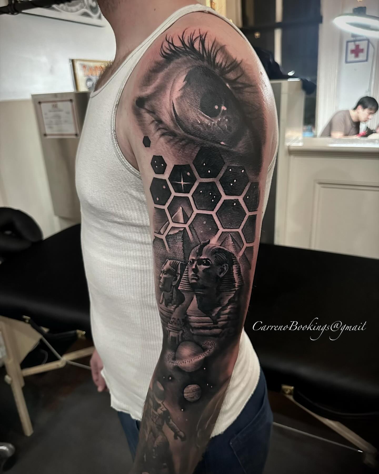 Tattoo by @petecarreno — realism, black_and_grey