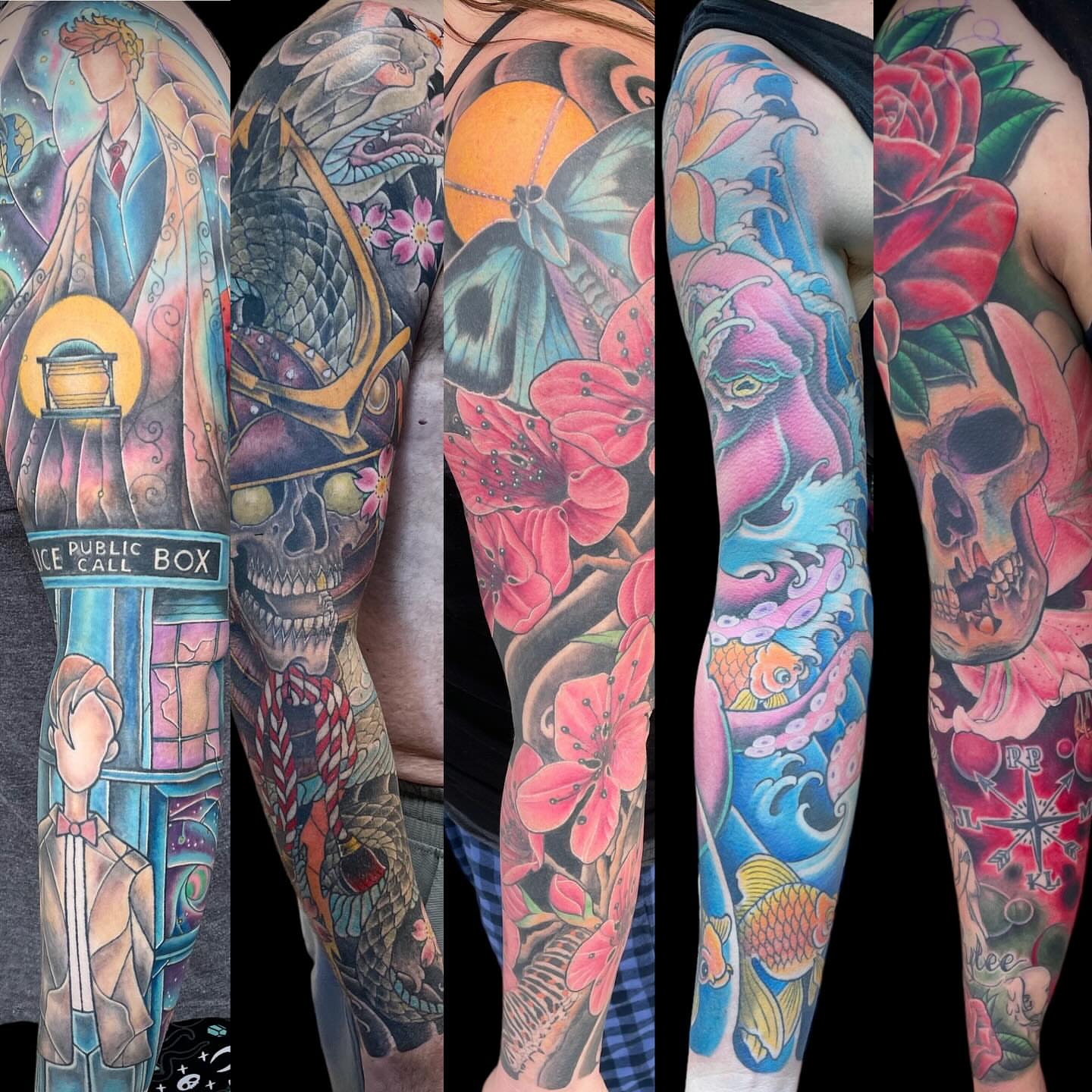 Tattoo by @geddyanderson — surrealism