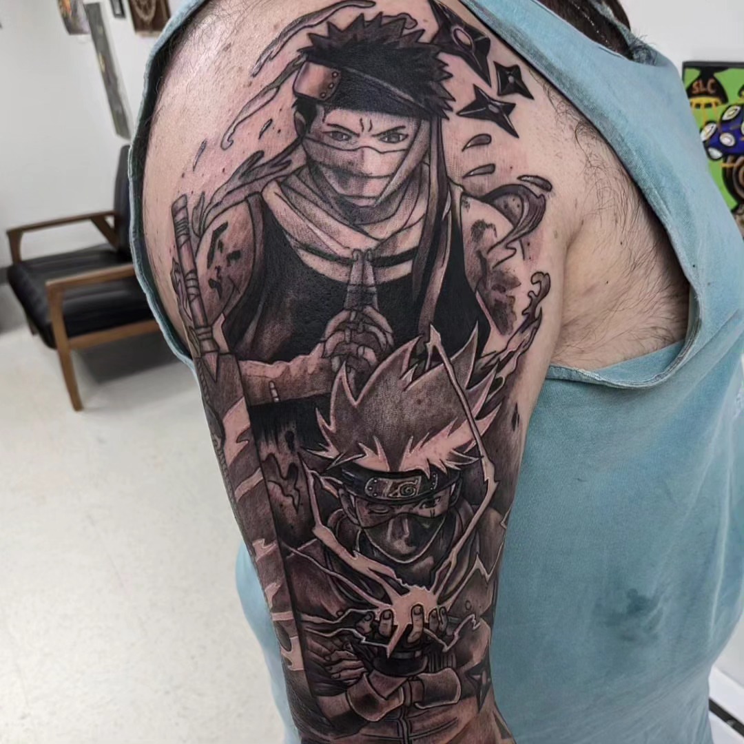 Tattoo by @infinite_enigma — anime