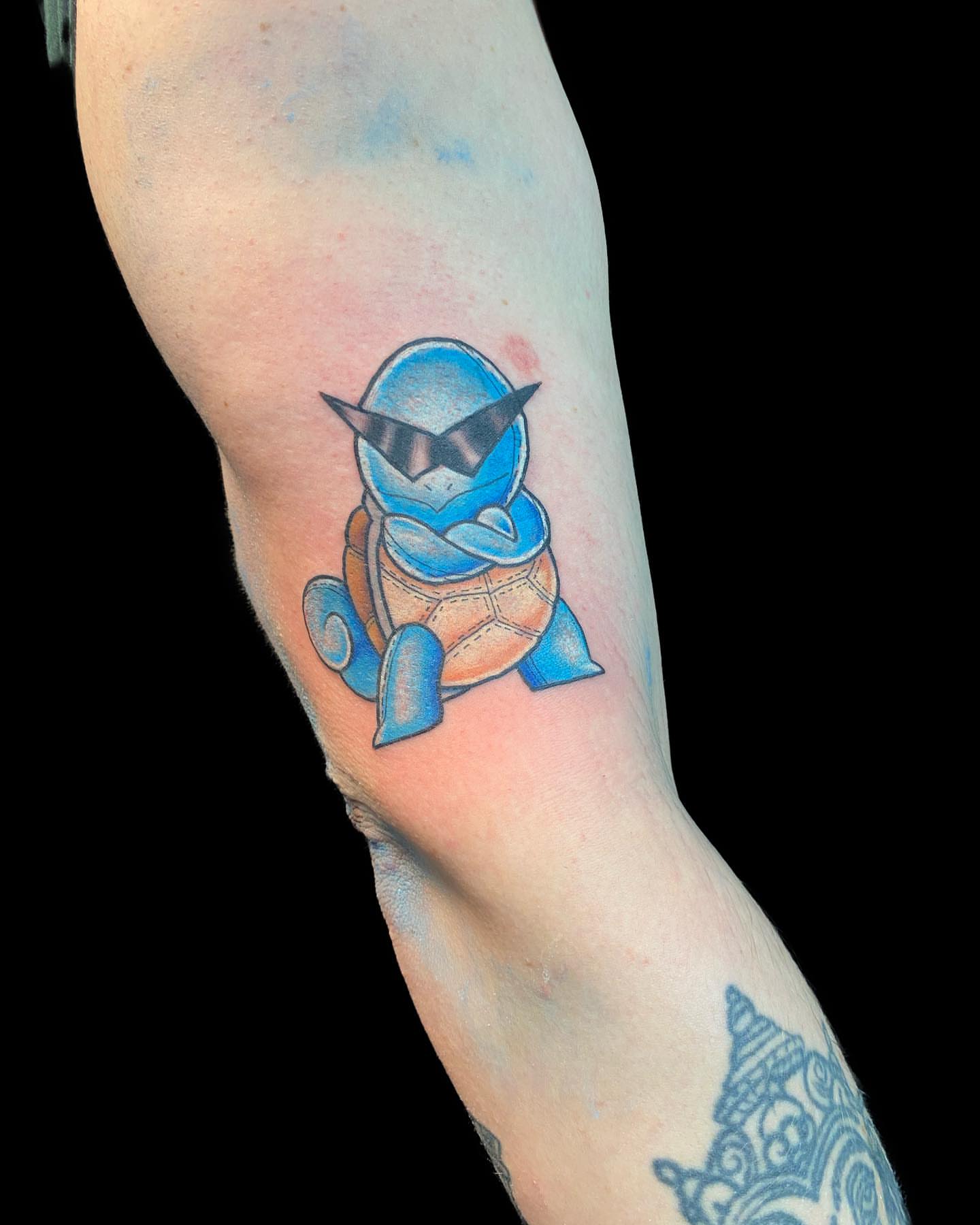 Tattoo by @shelbeaux — dotwork