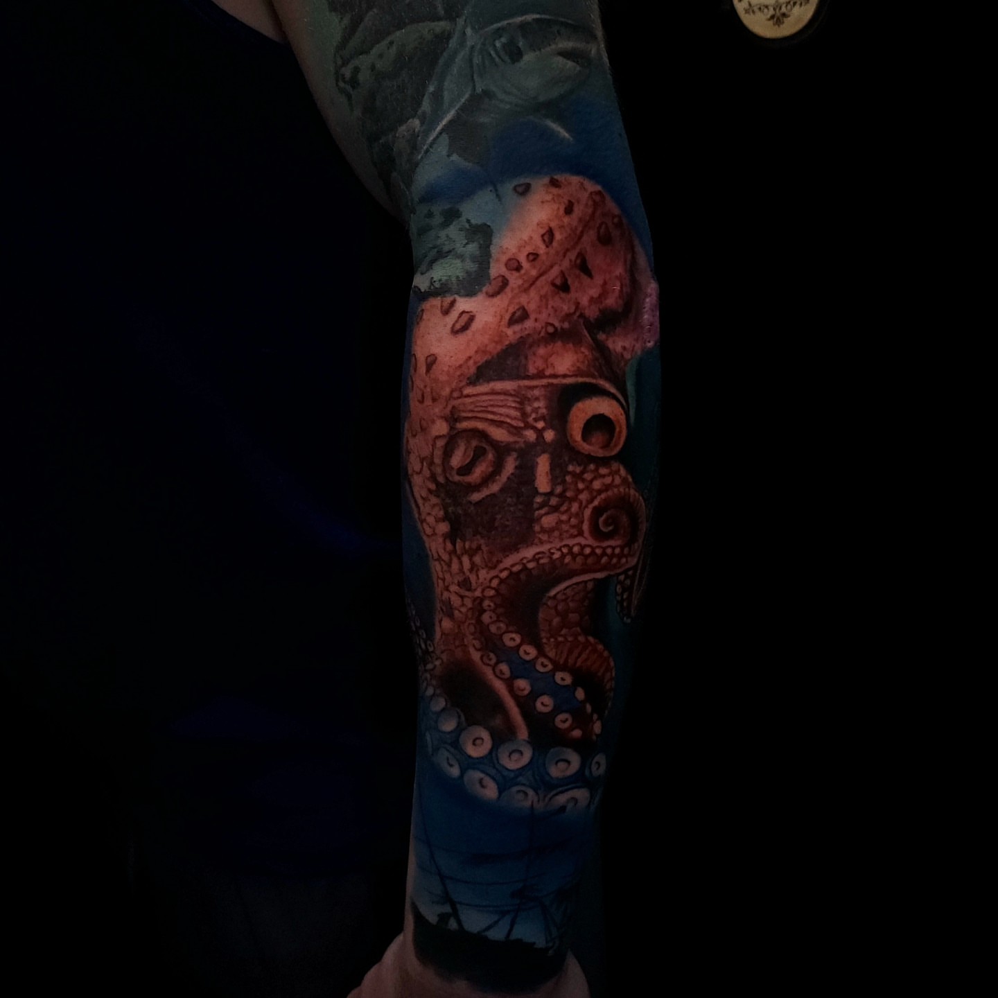Tattoo by @inkbybrandonlee โ realism, dotwork