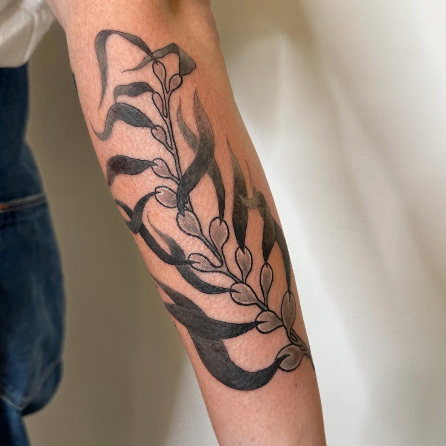 Tattoo by @auroura — black_and_grey