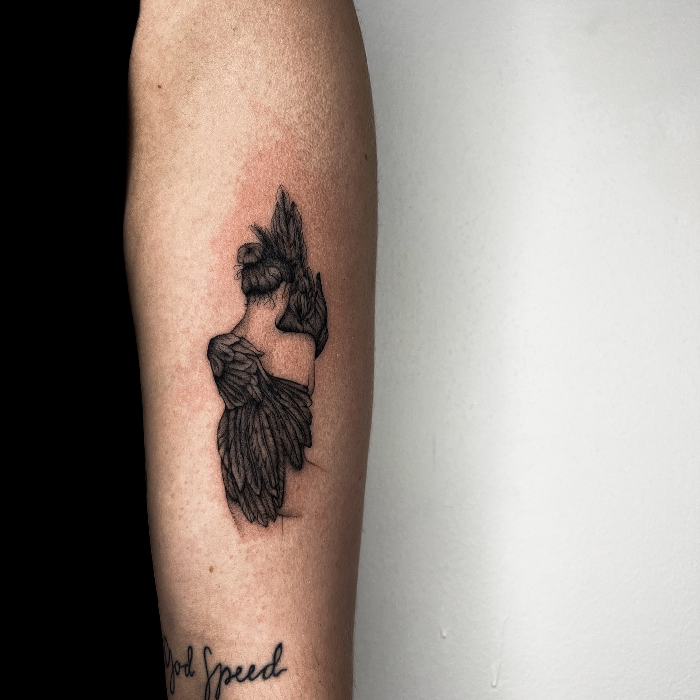 Tattoo by @inkmonic — black_and_grey