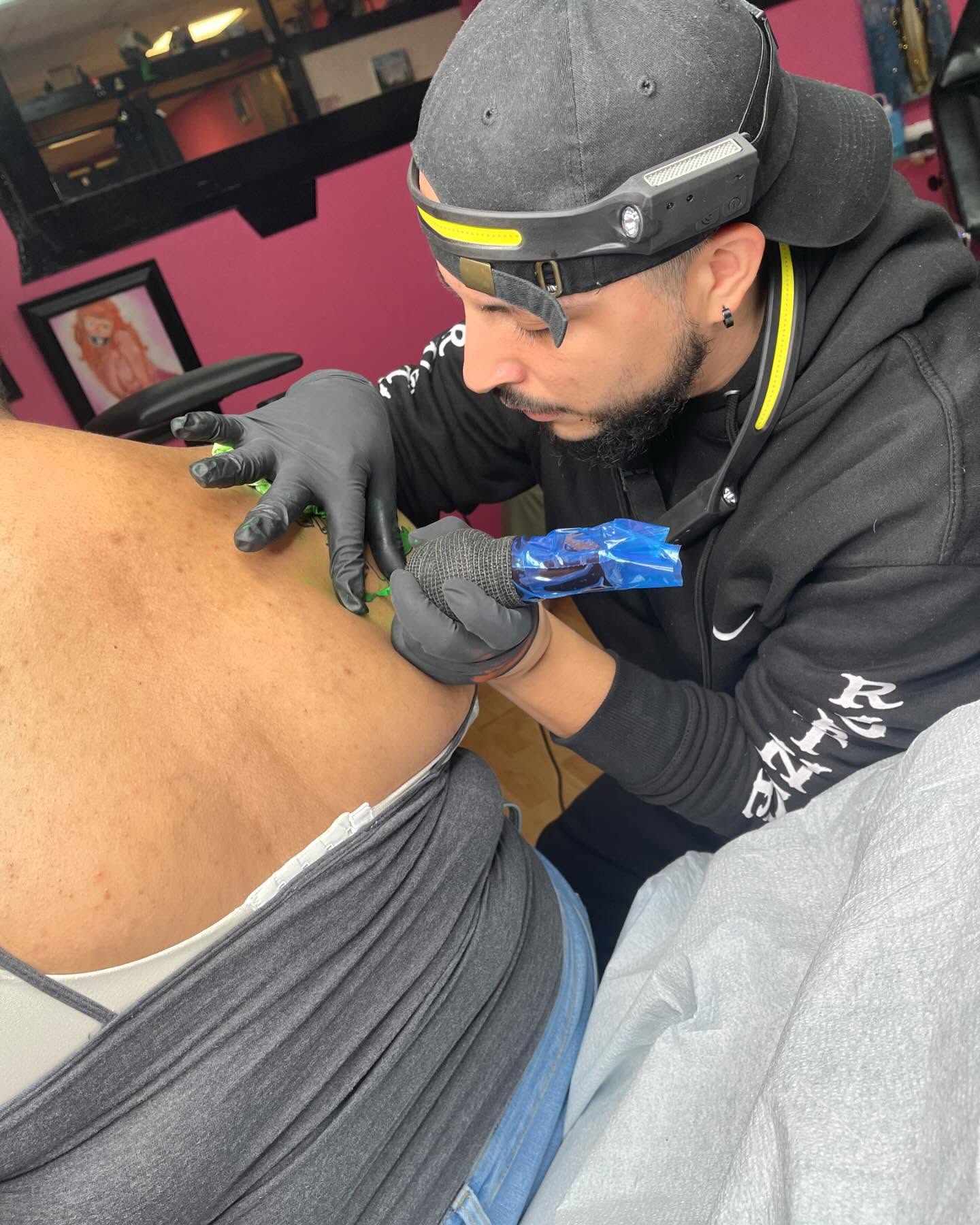 Tattoo by @ridetheneedletattoos — black_and_grey
