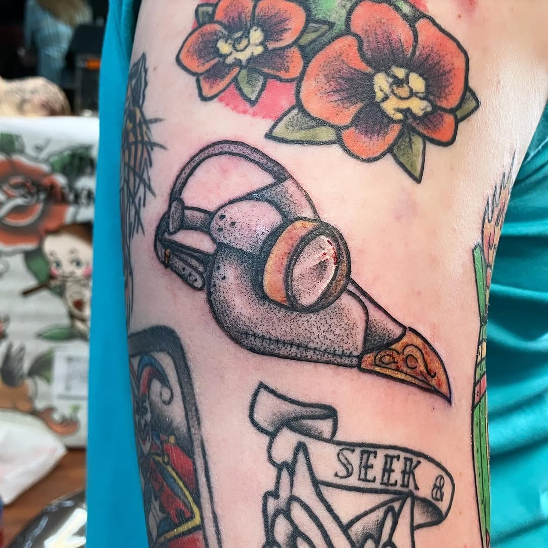 Tattoo by @james_sparkman_tattoos — american_traditional, dotwork