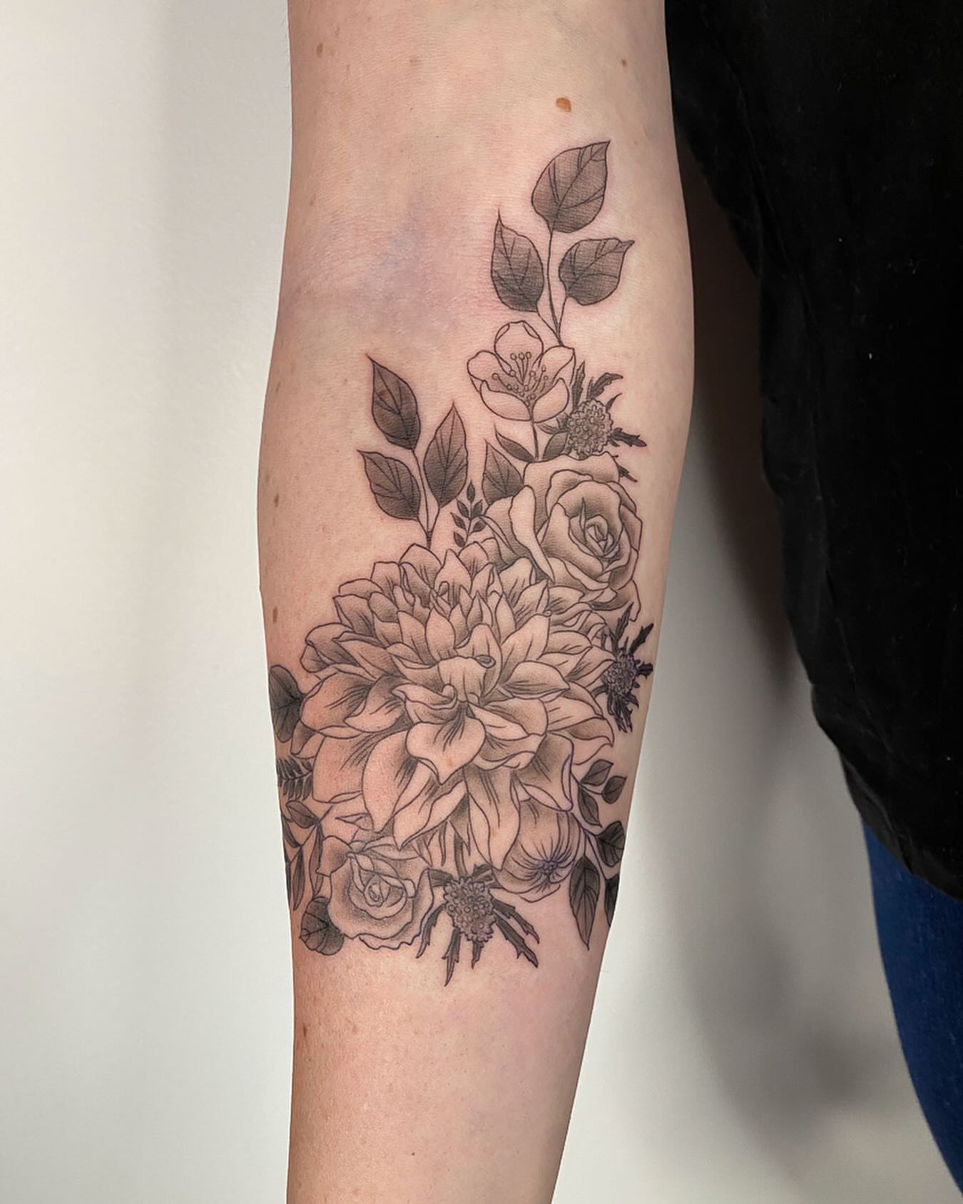 Tattoo by @ronangibney — black_and_grey, realism