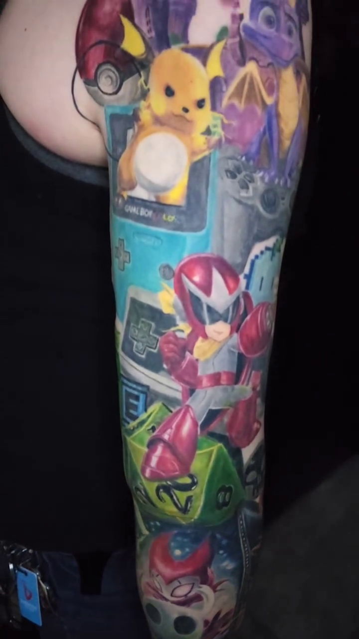 Tattoo by @antmantattoos — anime