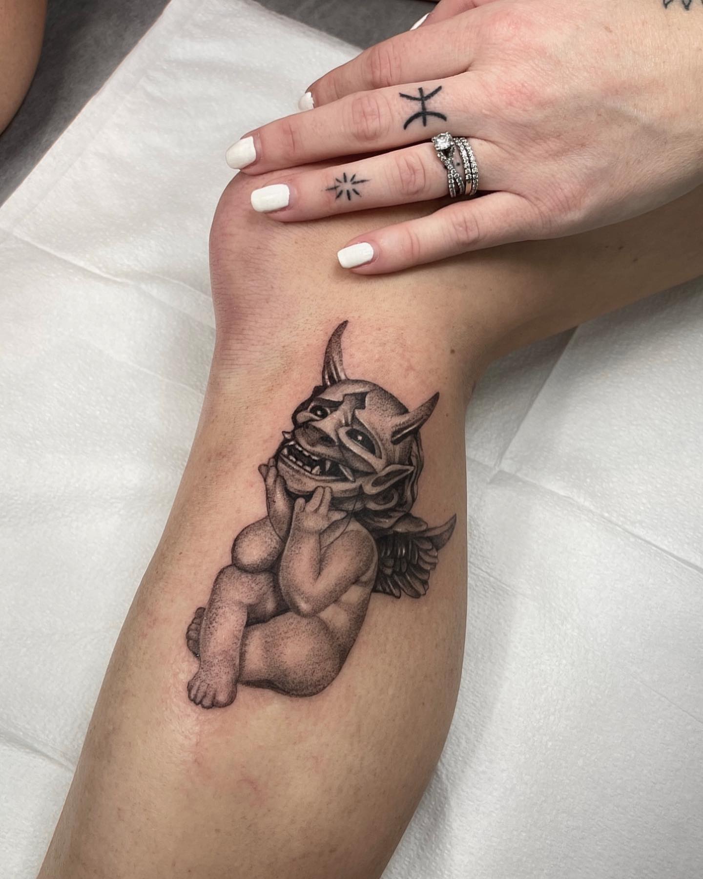 Tattoo by @morrisontattooer — dotwork