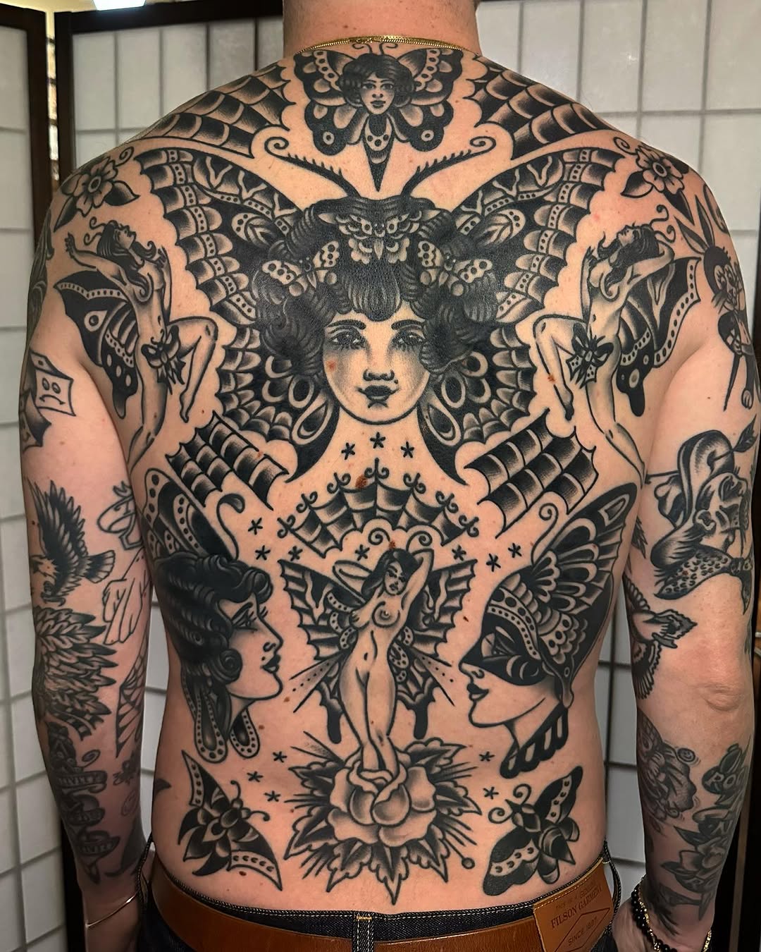 Tattoo by @rempetattoo β american_traditional, black_and_grey