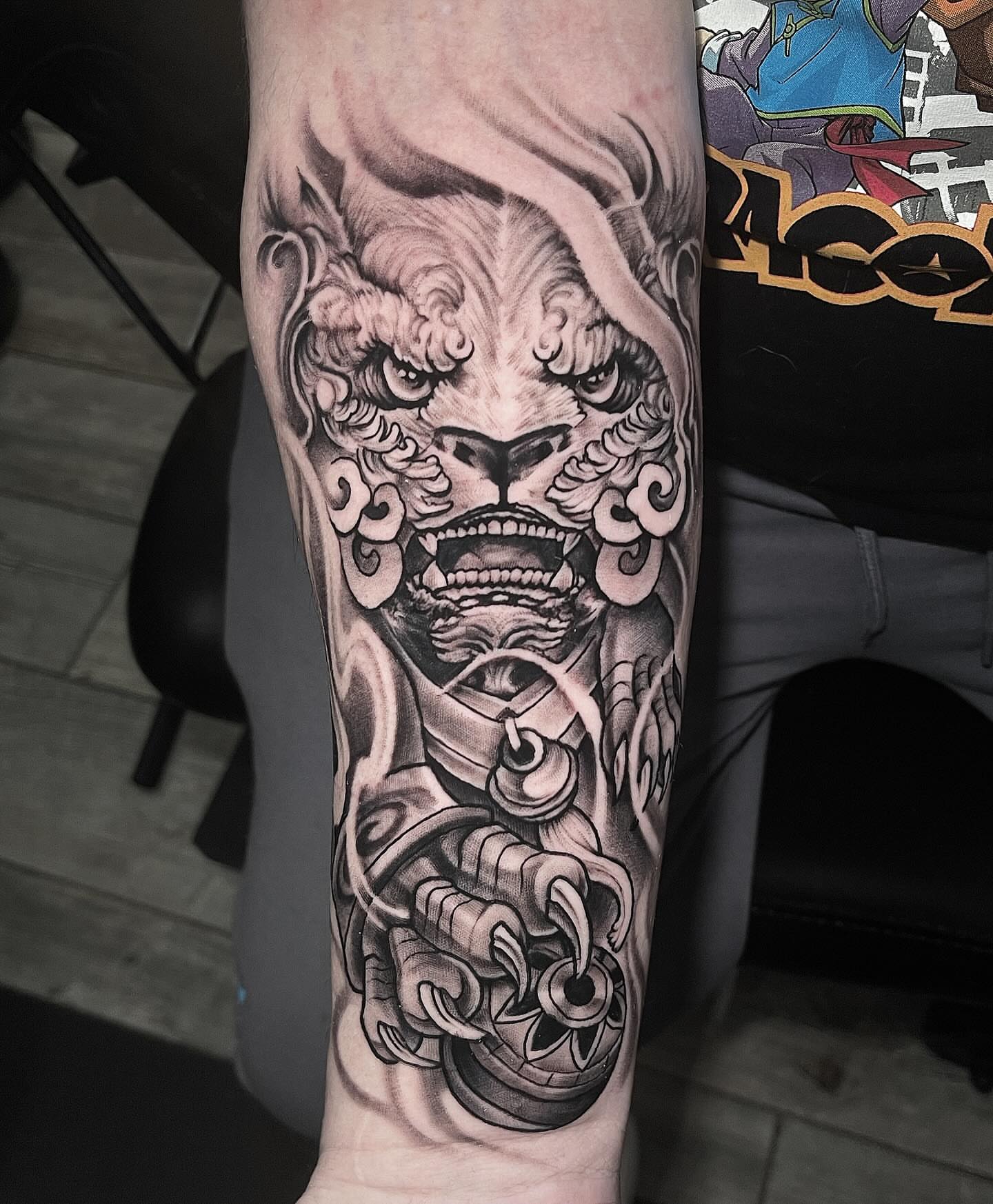 Tattoo by @grineylagantattoo — japanese_irezumi