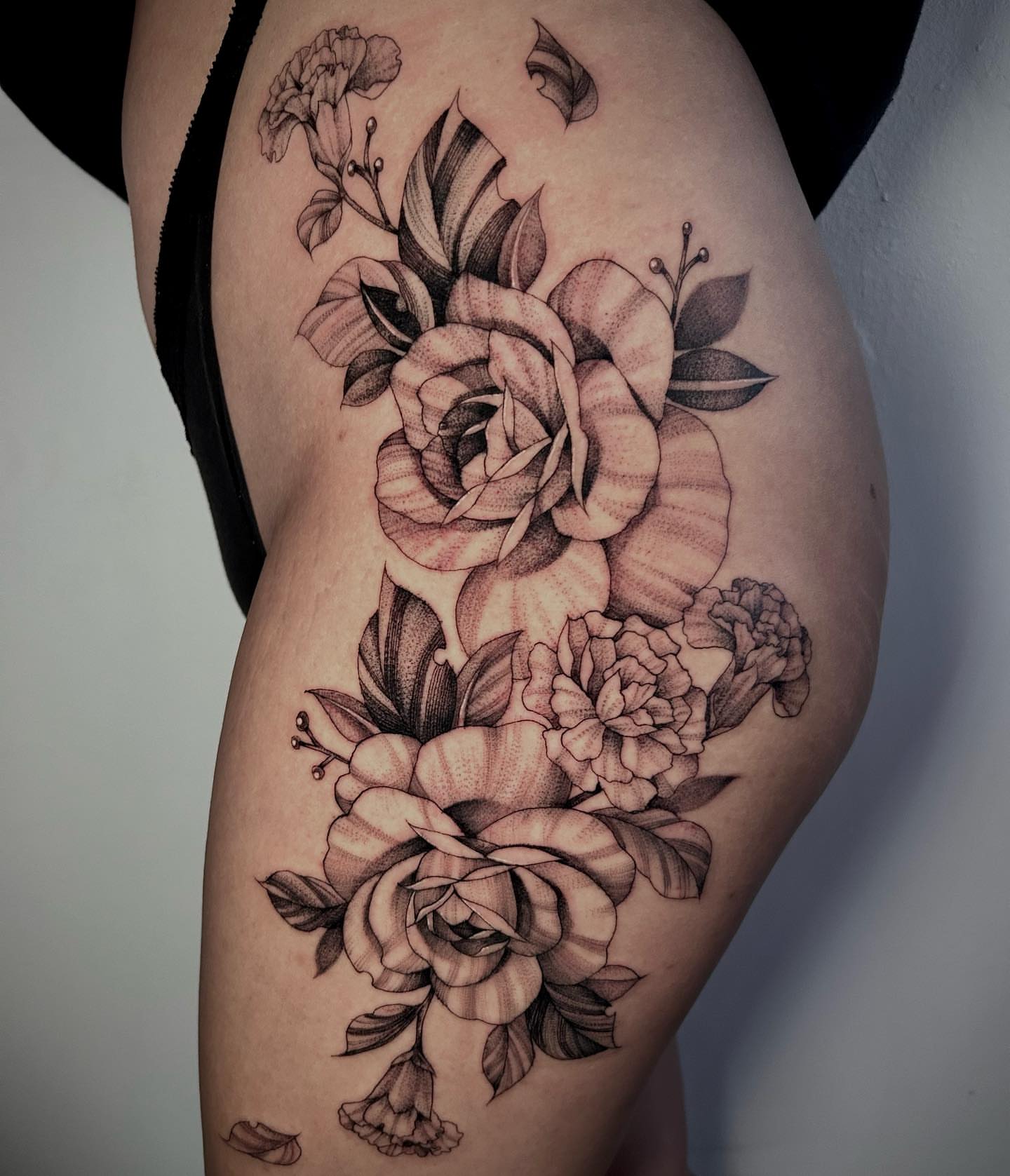 Tattoo by @tattoosbybradi — black_and_grey, realism